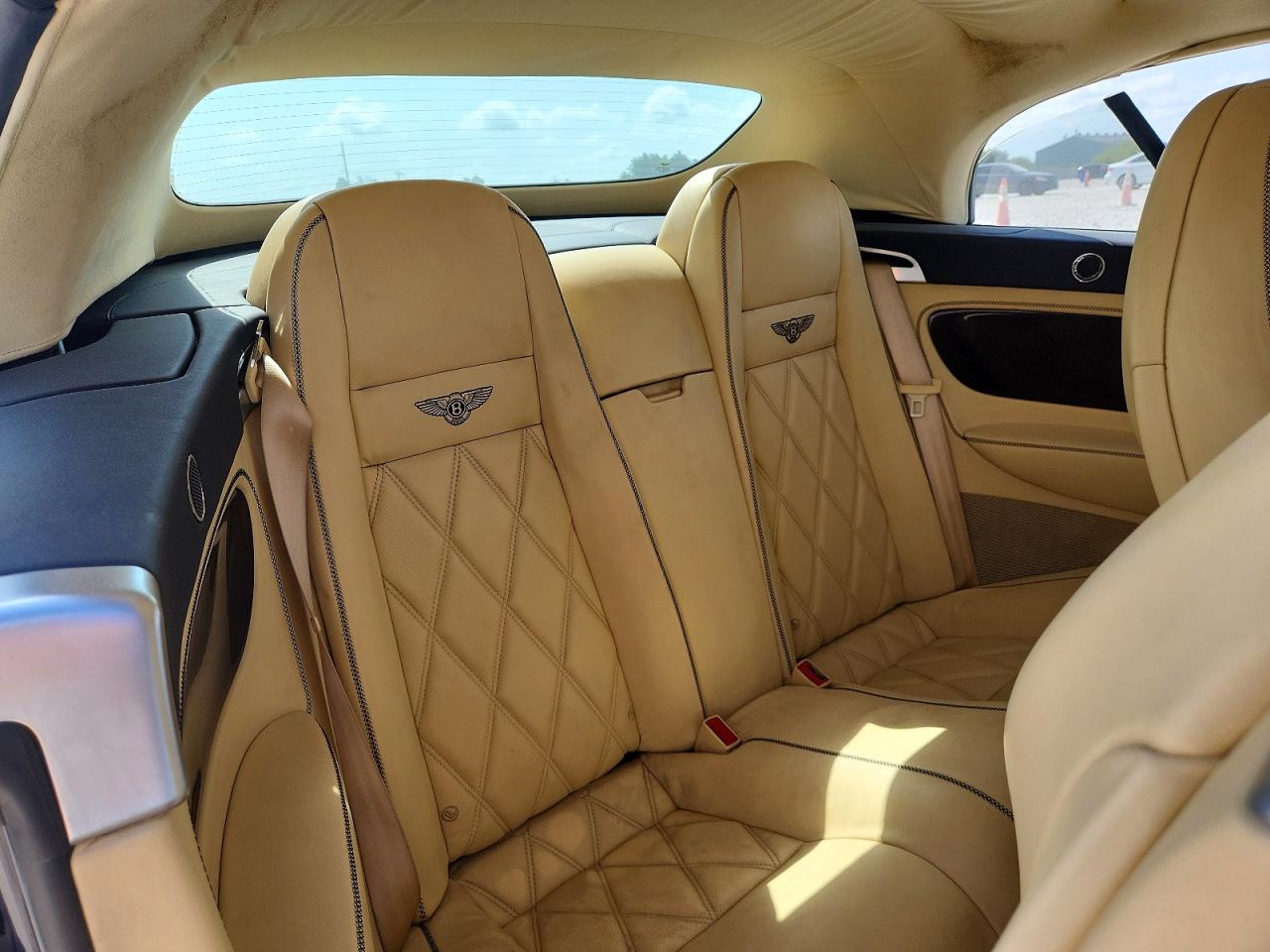 2008 Bentley Continental Gtc Синий vin: SCBDR33W88C058265