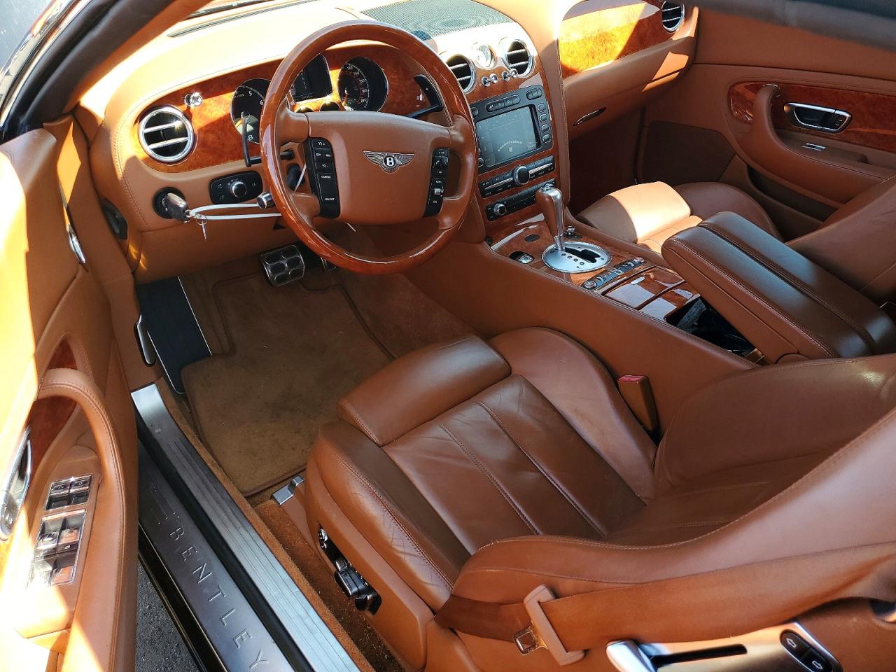 2007 Bentley Continental Gtc Black vin: SCBDR33W97C047077