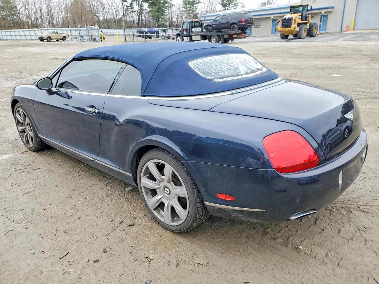 2007 Bentley Continental Gtc Blue vin: SCBDR33W97C047564