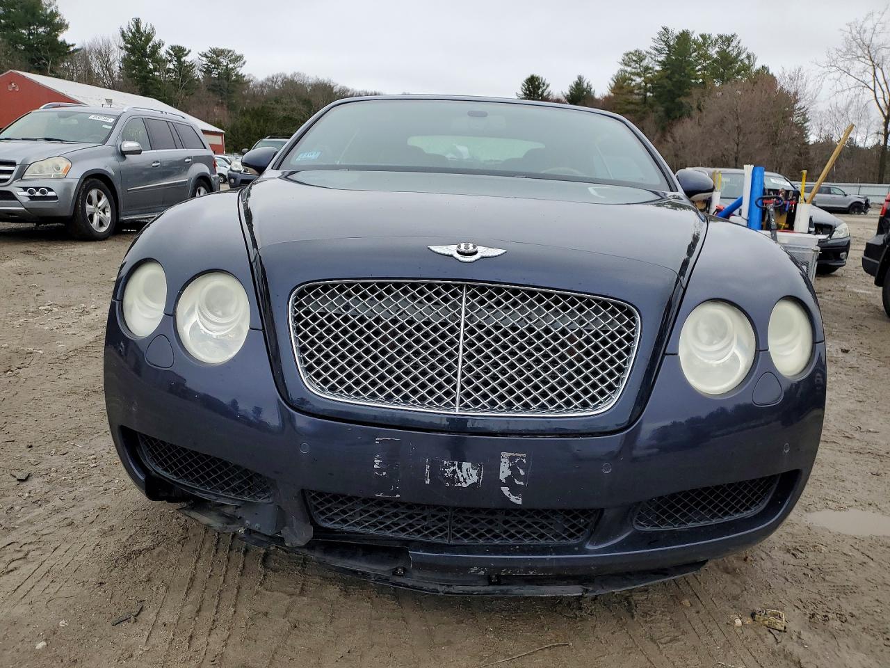 2007 Bentley Continental Gtc Blue vin: SCBDR33W97C047564