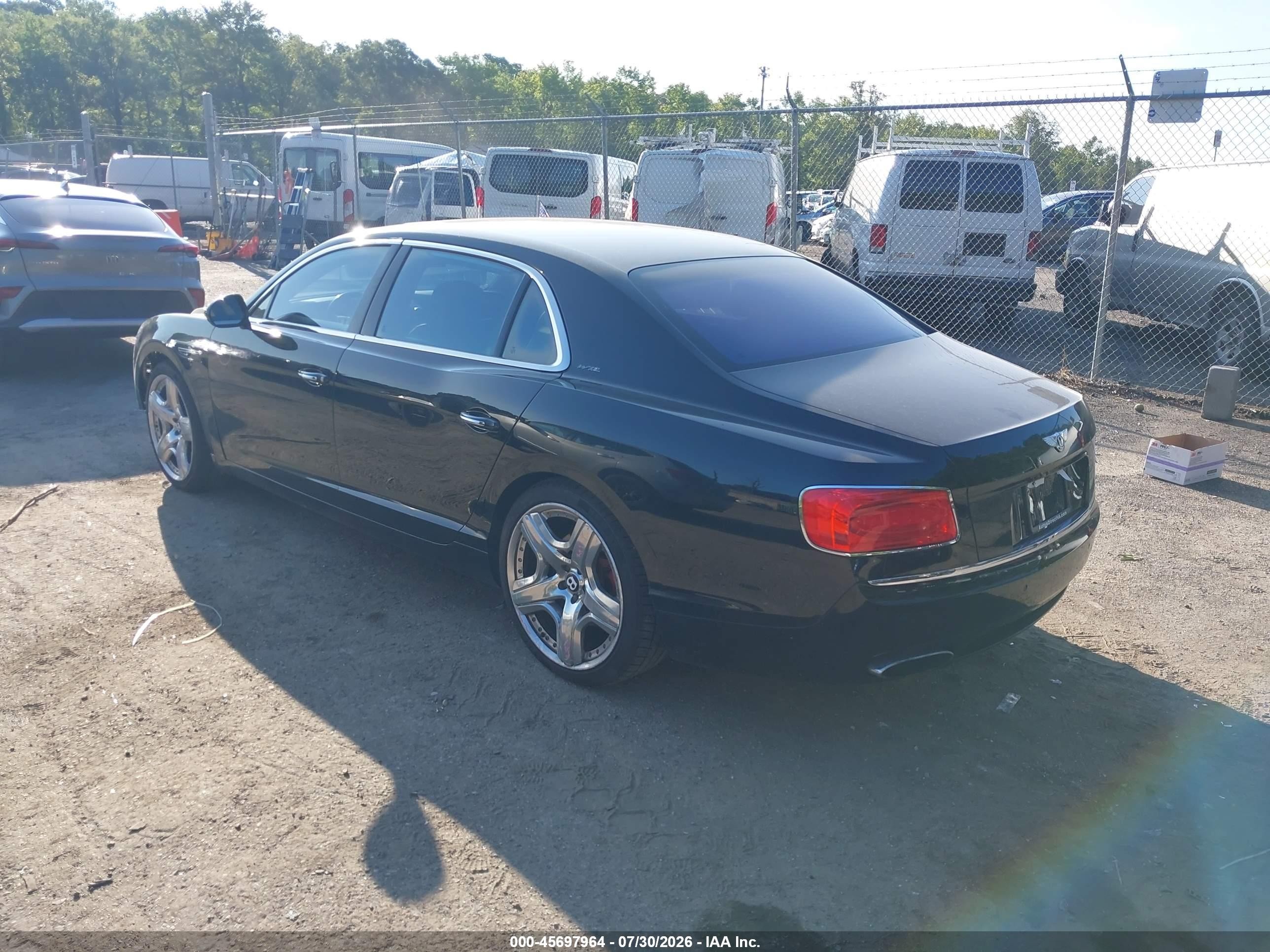 2014 Bentley Flying Spur   Black vin: SCBEC9ZA2EC092427