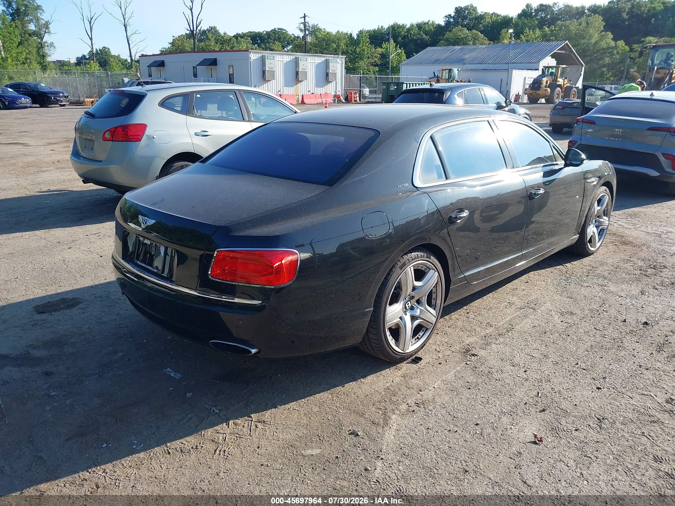 2014 Bentley Flying Spur   Black vin: SCBEC9ZA2EC092427