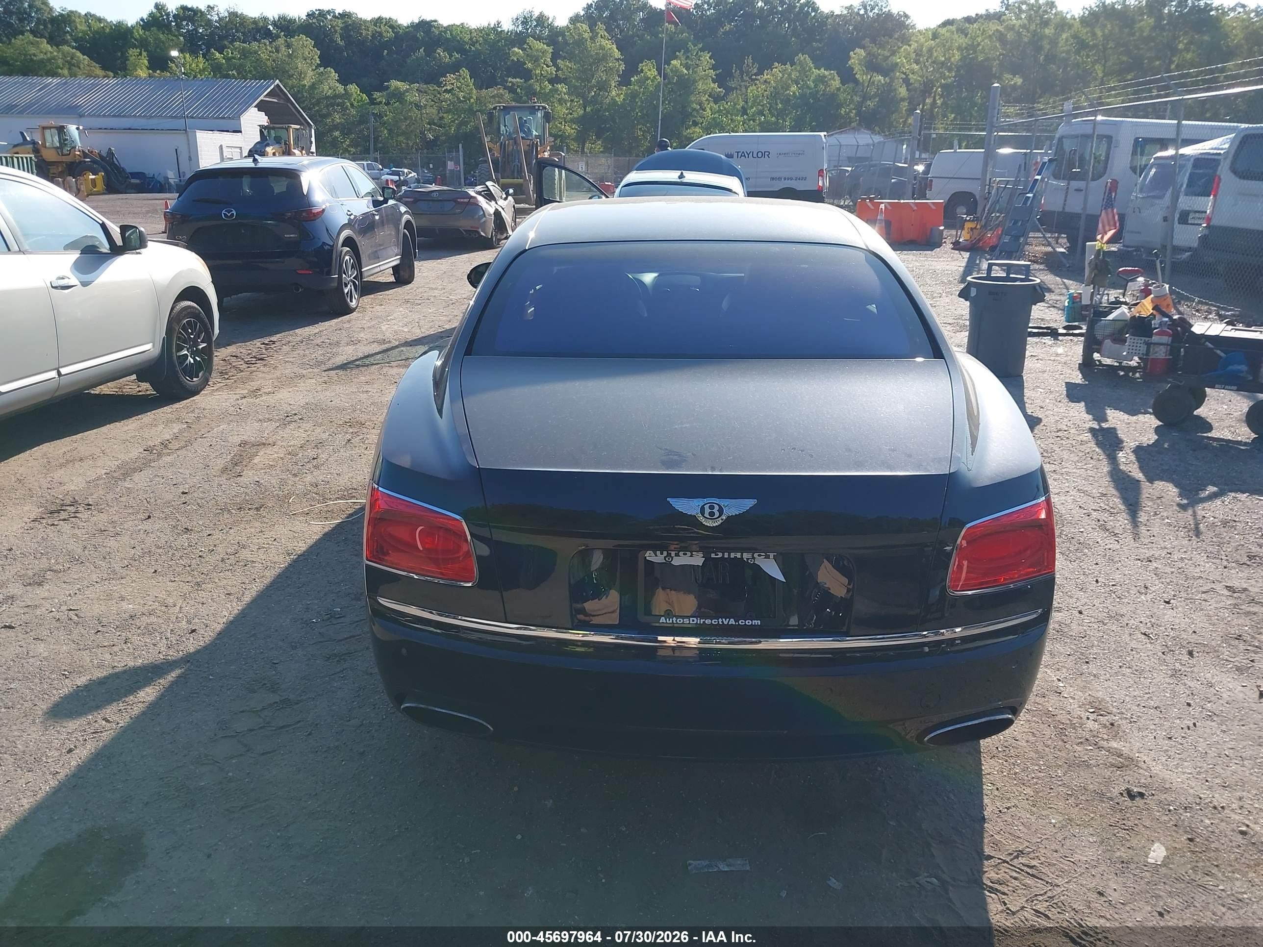 2014 Bentley Flying Spur   Black vin: SCBEC9ZA2EC092427