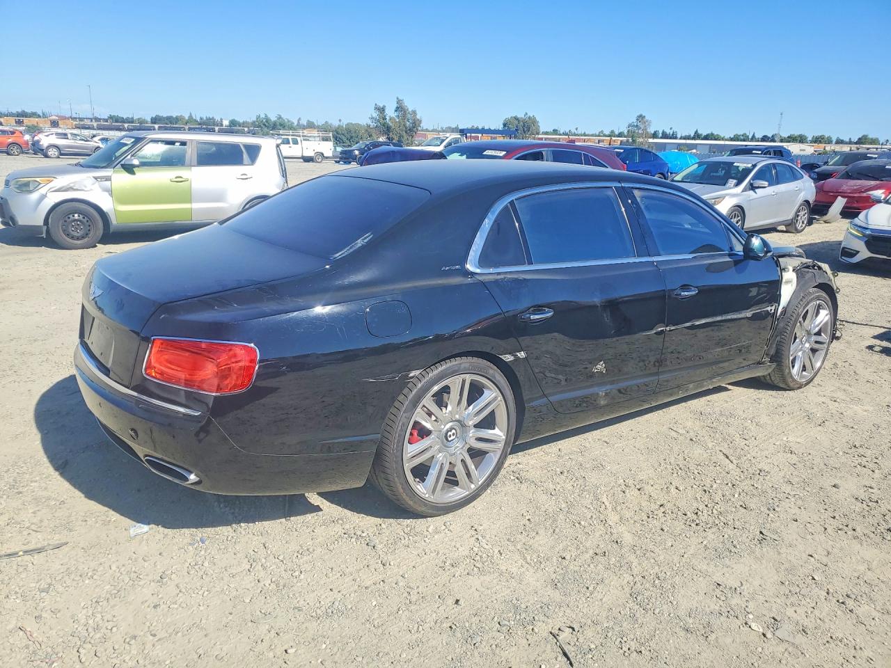 2014 Bentley Flying Spur Black vin: SCBEC9ZA4EC088704