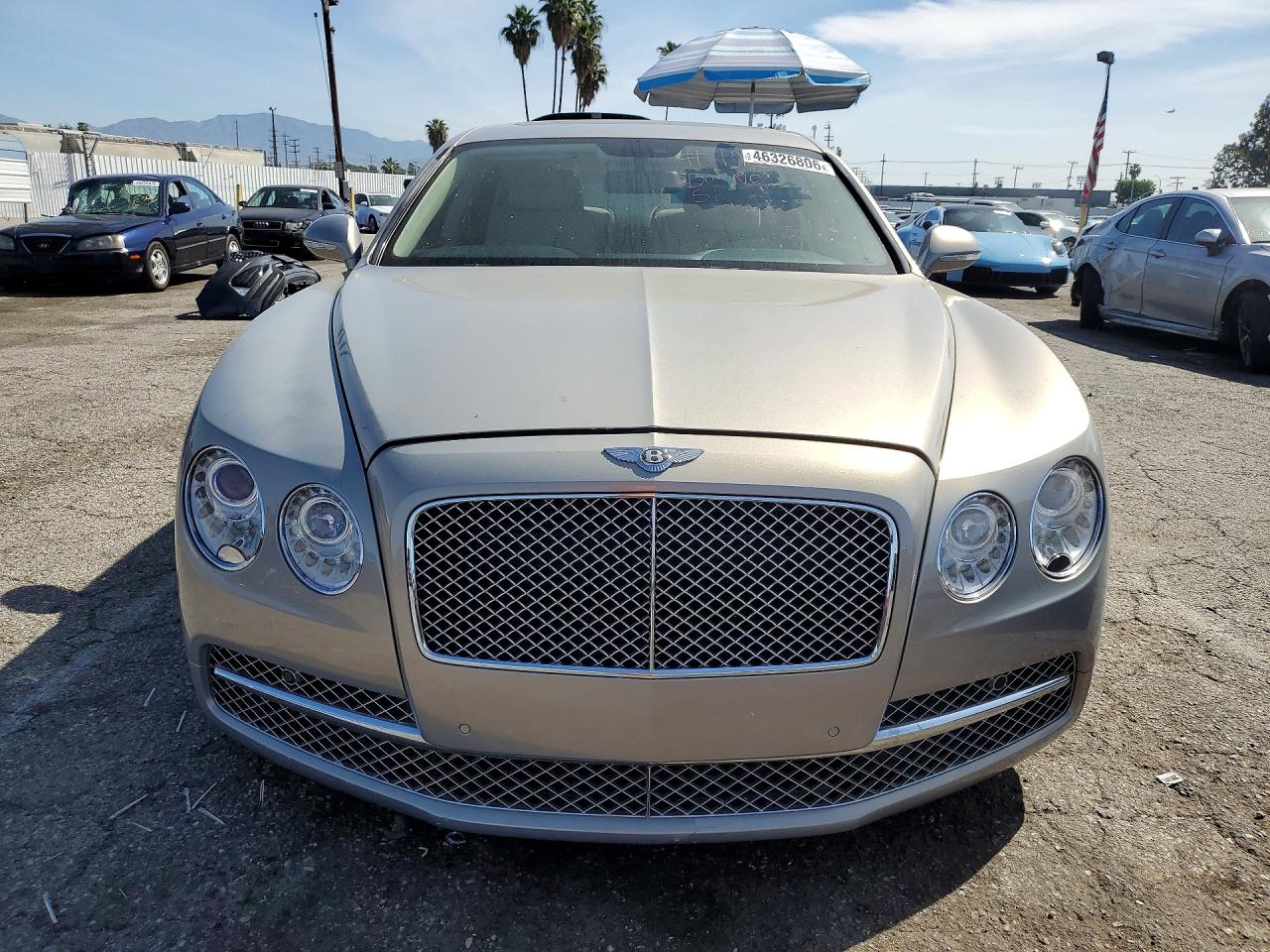 2015 Bentley Flying Spur Silver vin: SCBEC9ZA9FC044442