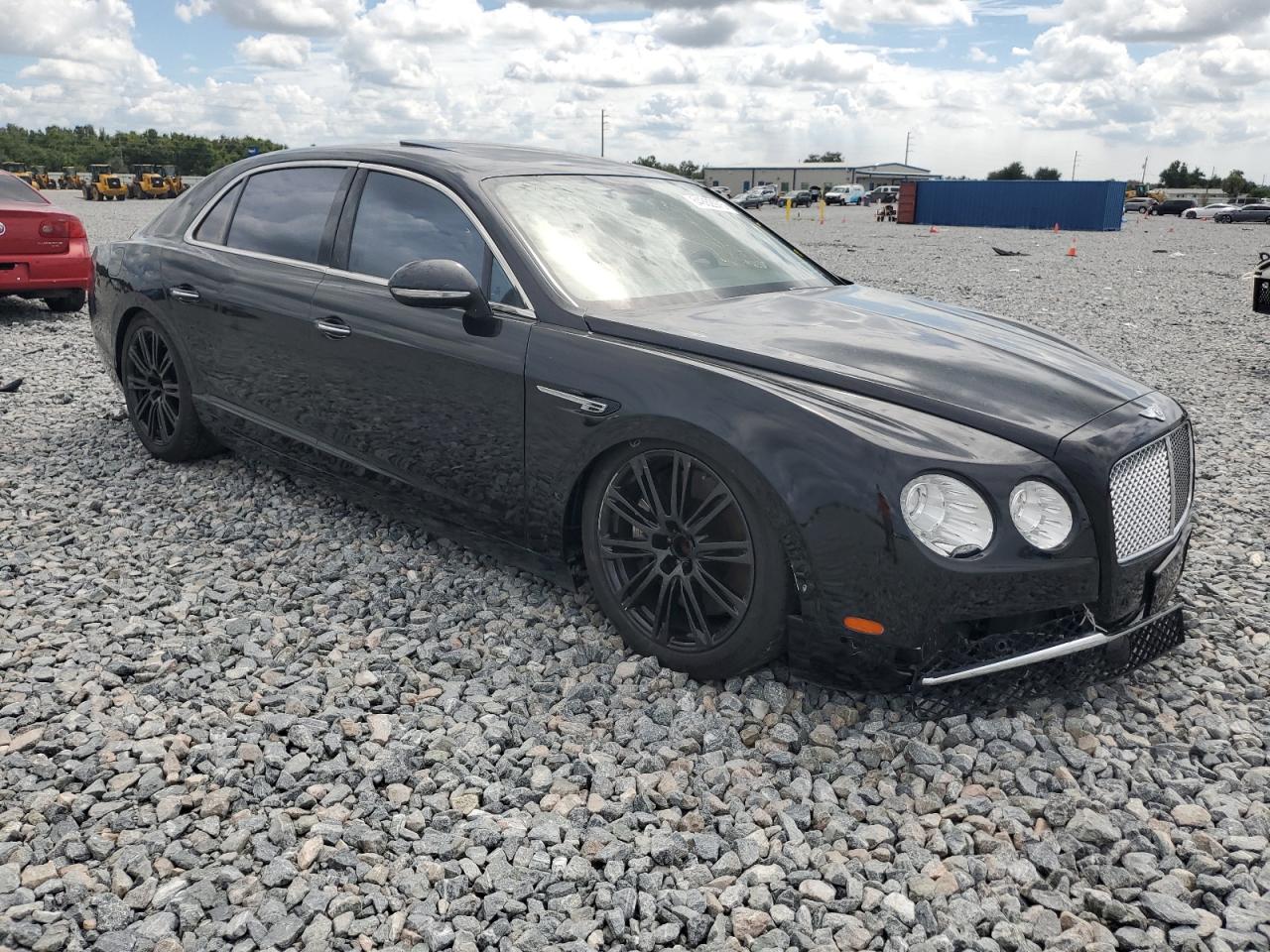 2015 Bentley Flying Spur Black vin: SCBEC9ZAXFC049956