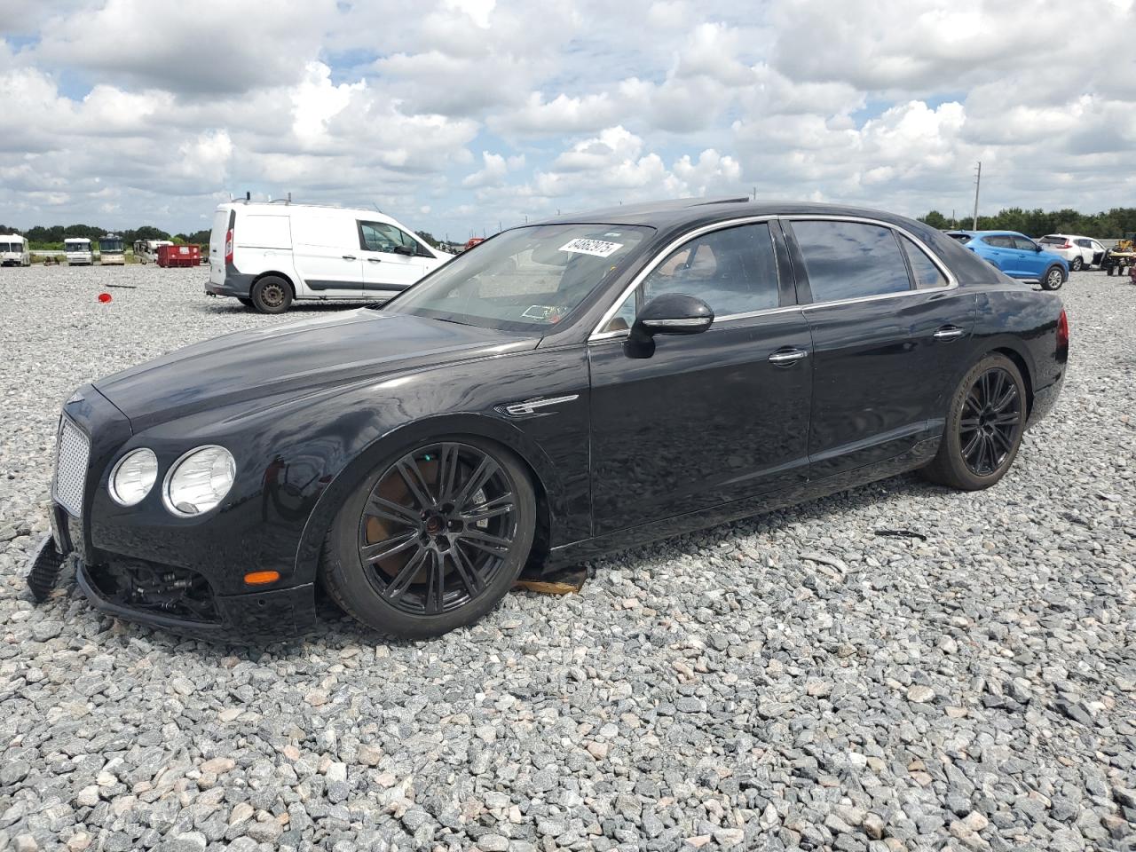2015 Bentley Flying Spur Black vin: SCBEC9ZAXFC049956