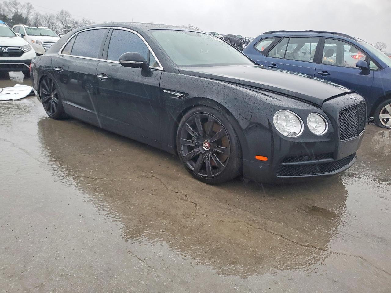 2015 Bentley Flying Spur Black vin: SCBET9ZA9FC042397