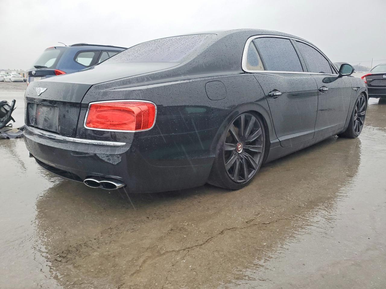 2015 Bentley Flying Spur Black vin: SCBET9ZA9FC042397