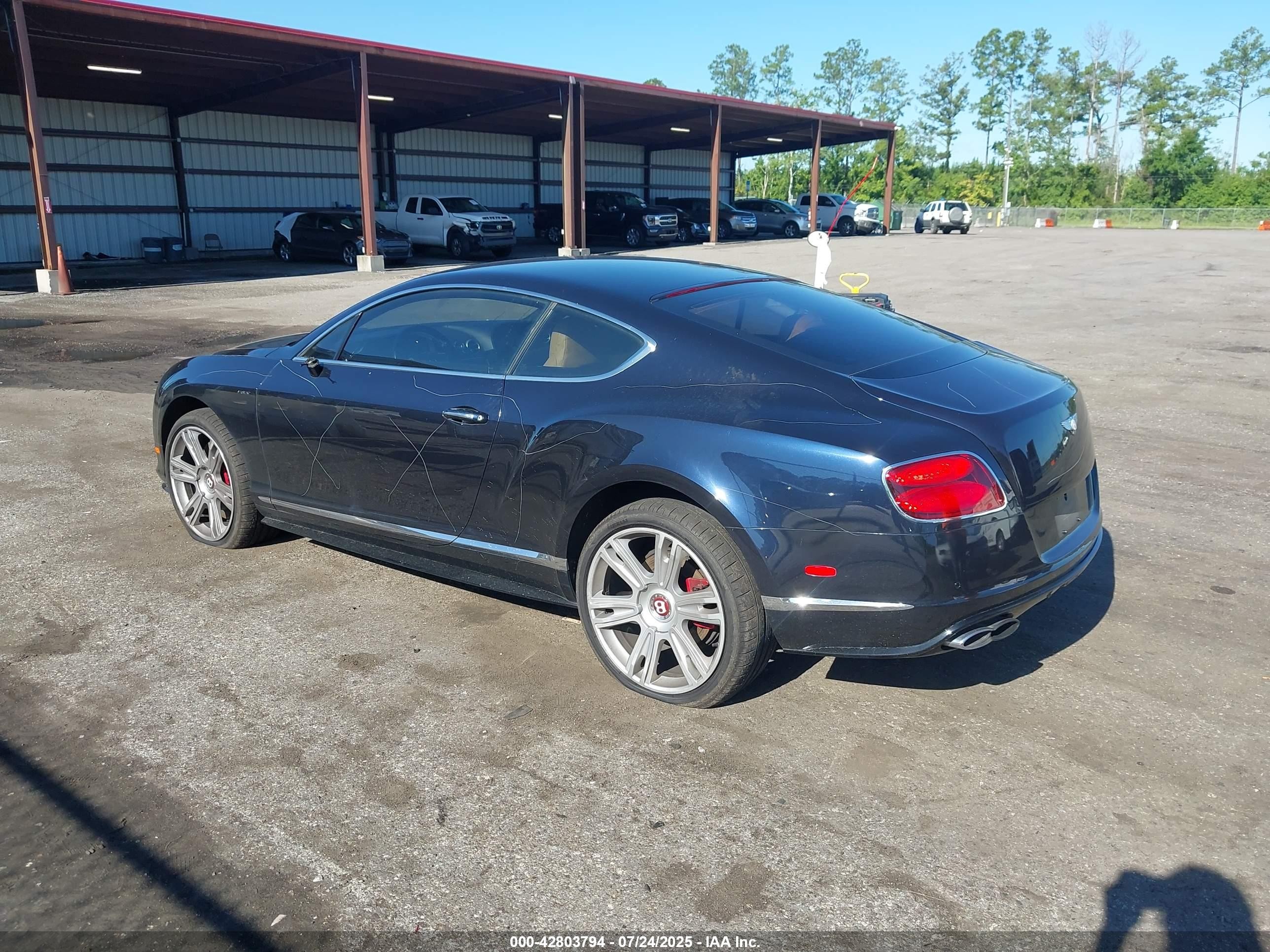 2015 Bentley Continental Gt V8 S Black vin: SCBFH7ZA0FC049703