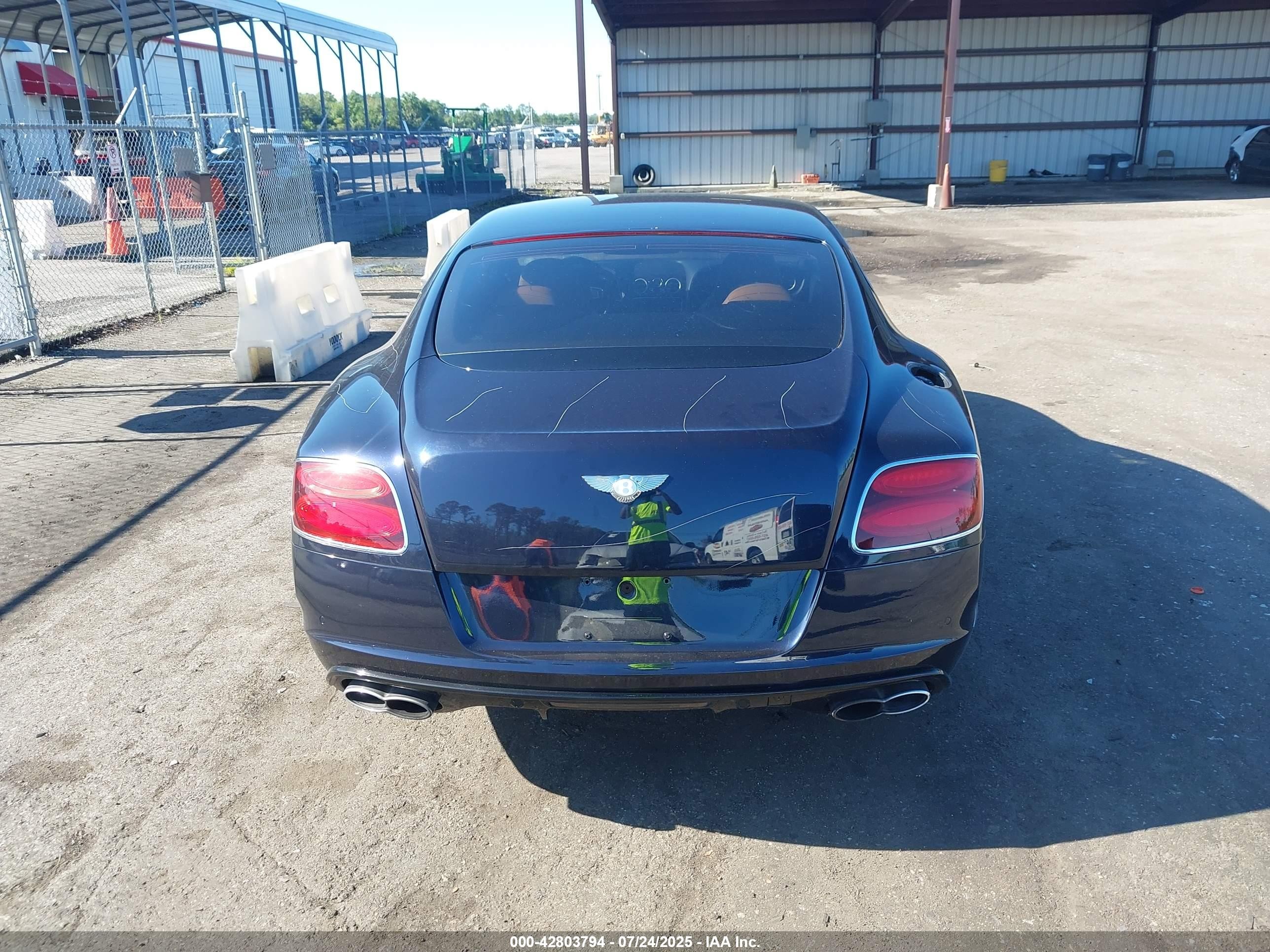 2015 Bentley Continental Gt V8 S Black vin: SCBFH7ZA0FC049703