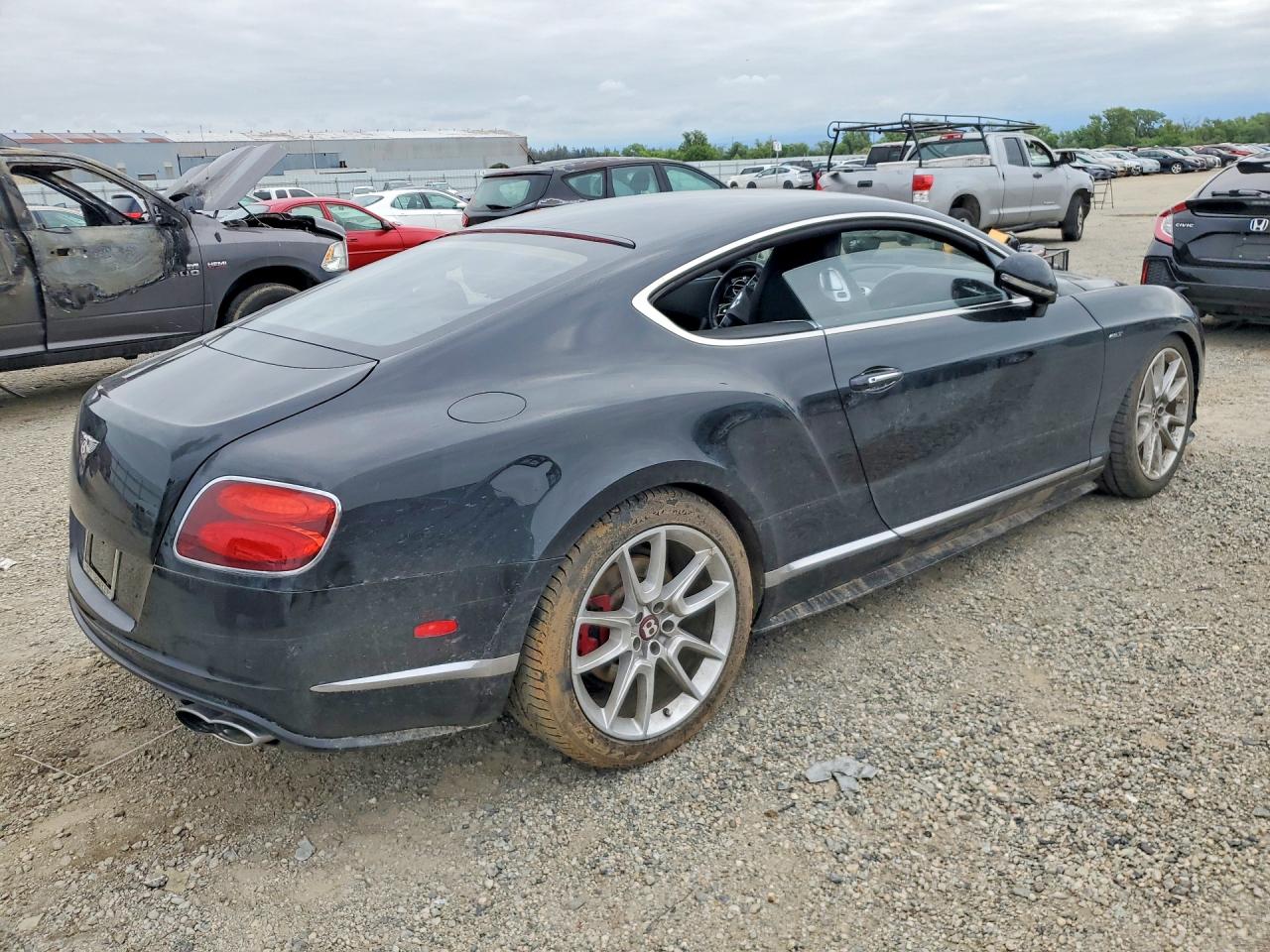 2015 Bentley Continental Gt V8 S Black vin: SCBFH7ZA1FC045109