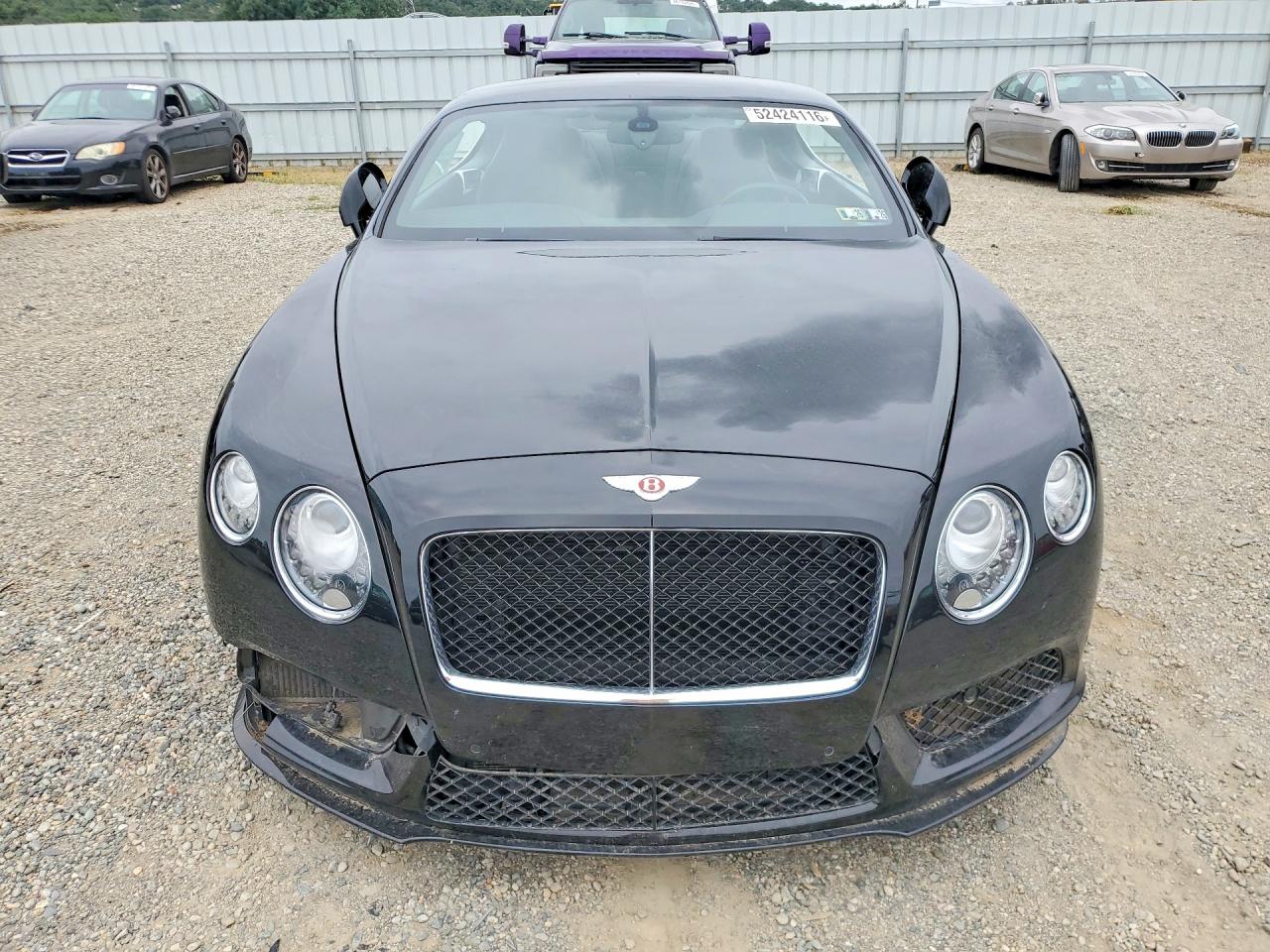 2015 Bentley Continental Gt V8 S Black vin: SCBFH7ZA1FC045109