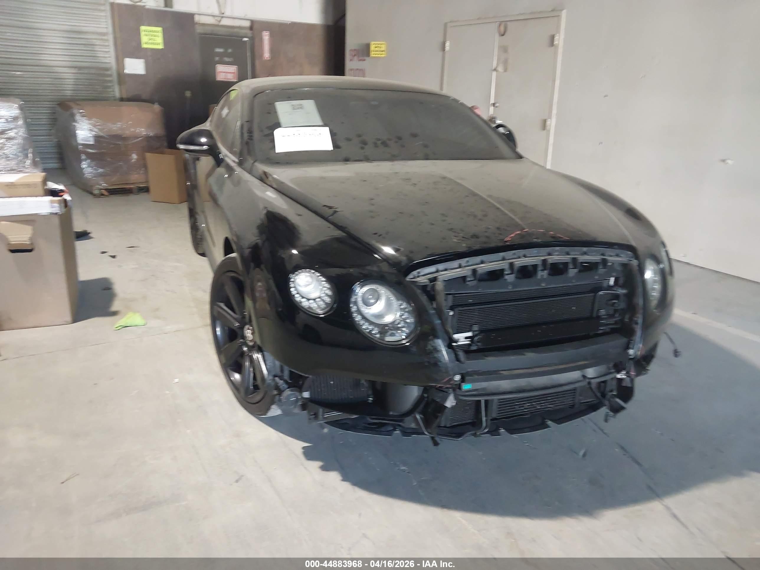 2015 Bentley Continental Gt V8 S Black vin: SCBFH7ZA3FC048996