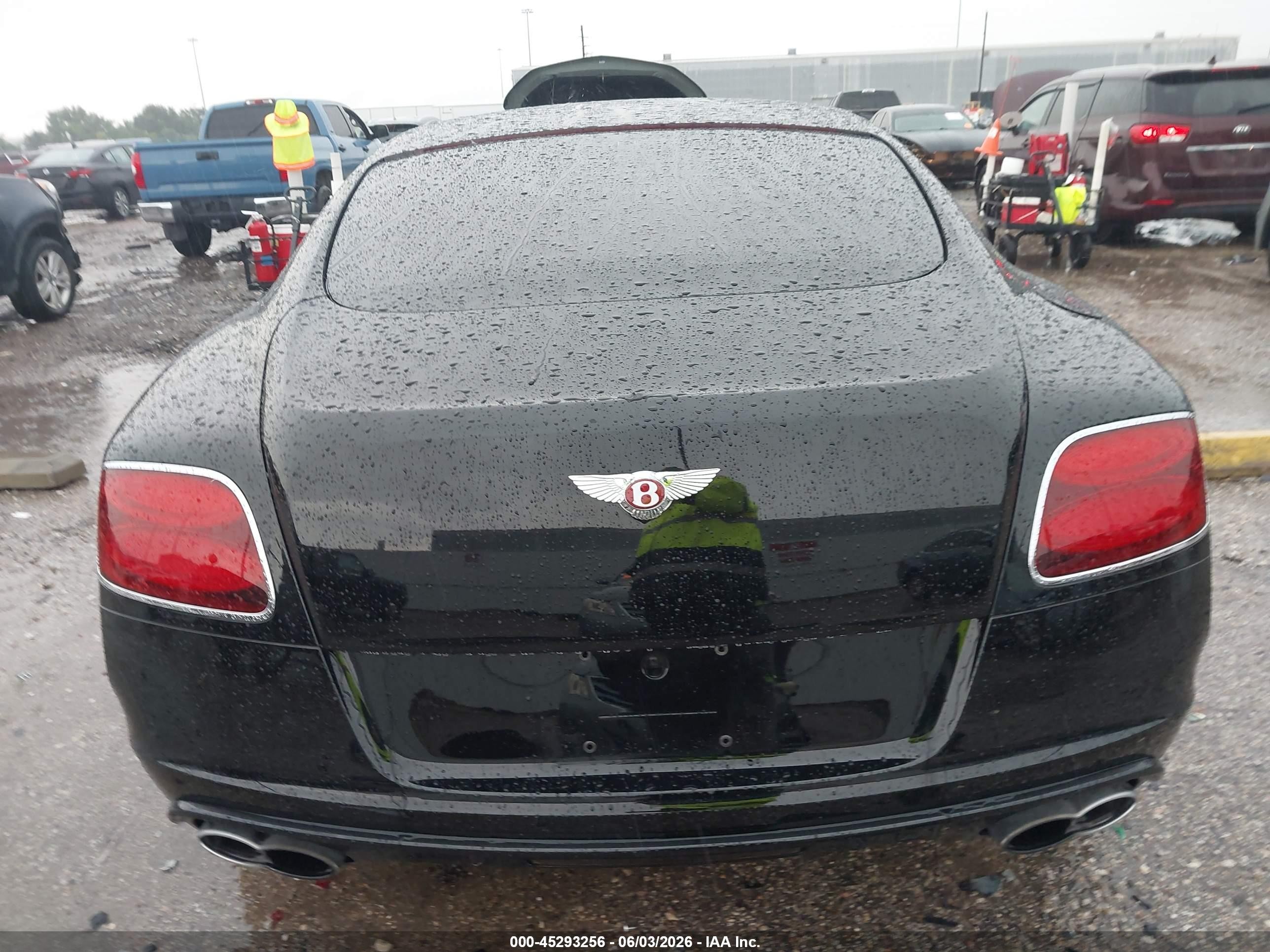 2014 Bentley Continental Gt V8 S Черный vin: SCBFH7ZA5EC040218