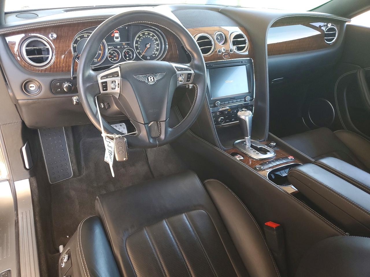 2015 Bentley Continental Gt V8 S Gray vin: SCBFH7ZA8FC041512