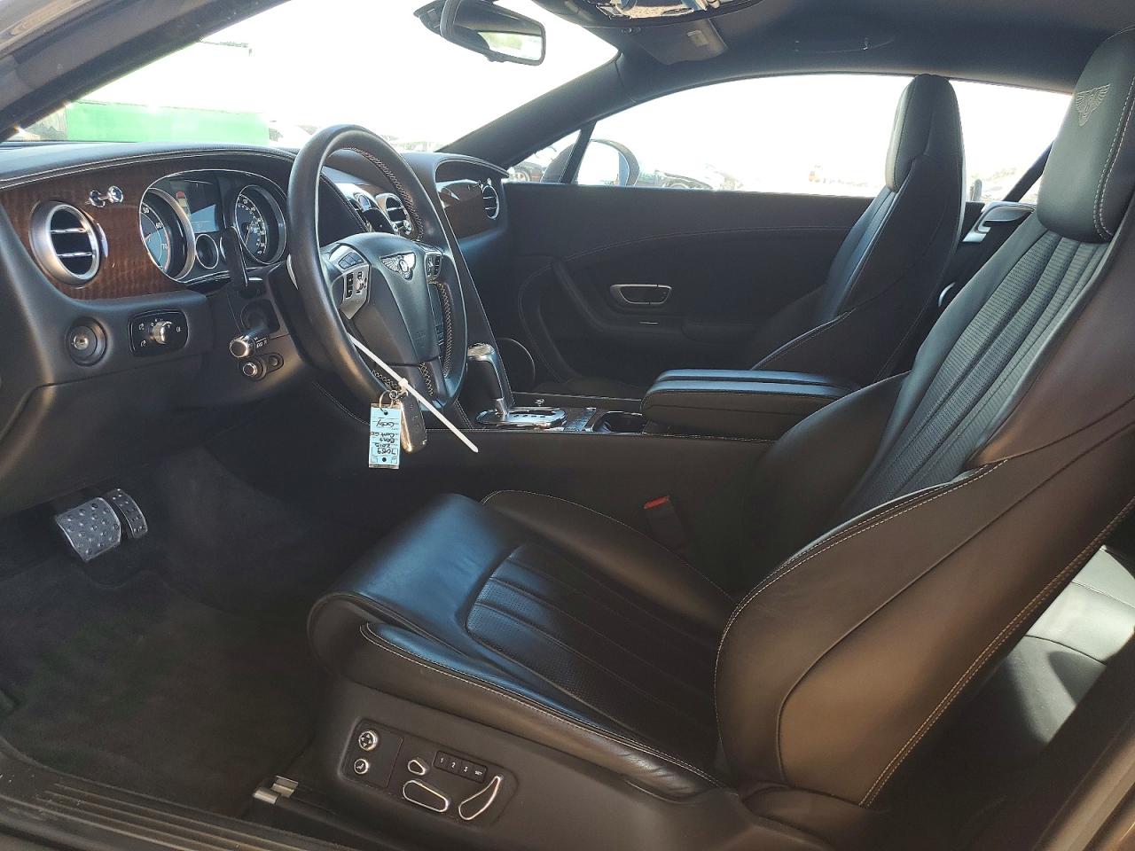 2015 Bentley Continental Gt V8 S Gray vin: SCBFH7ZA8FC041512