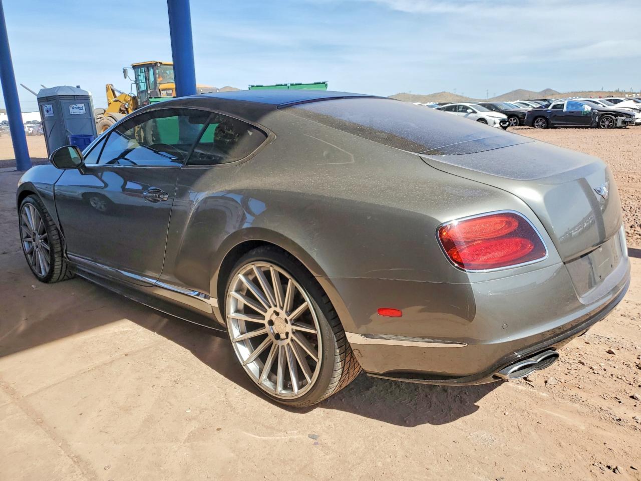 2015 Bentley Continental Gt V8 S Gray vin: SCBFH7ZA8FC041512