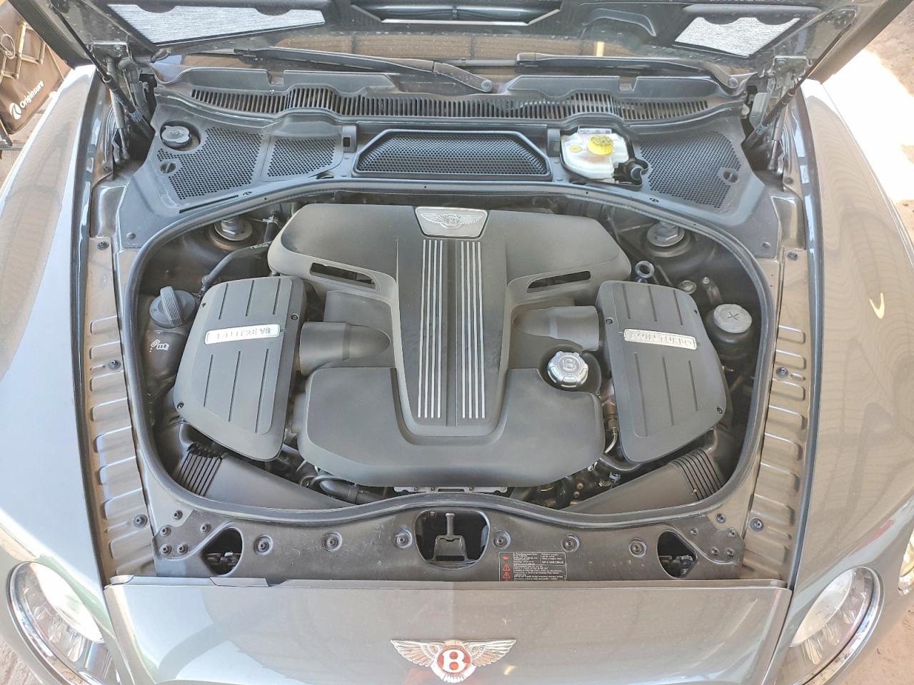 2015 Bentley Continental Gt V8 S Gray vin: SCBFH7ZA8FC041512