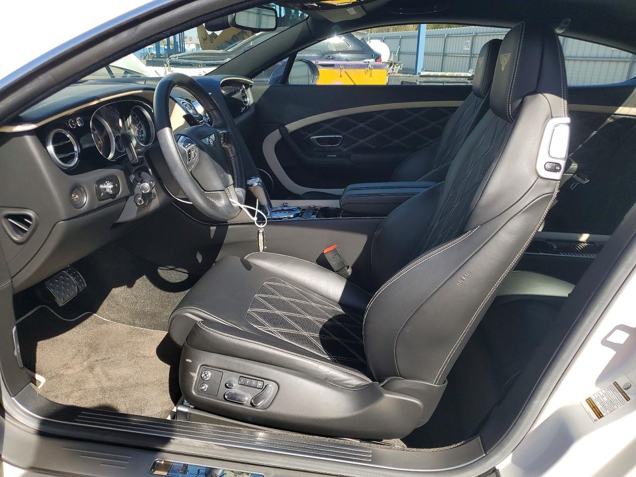 2015 Bentley Continental Gt White vin: SCBFJ7ZA1FC044479