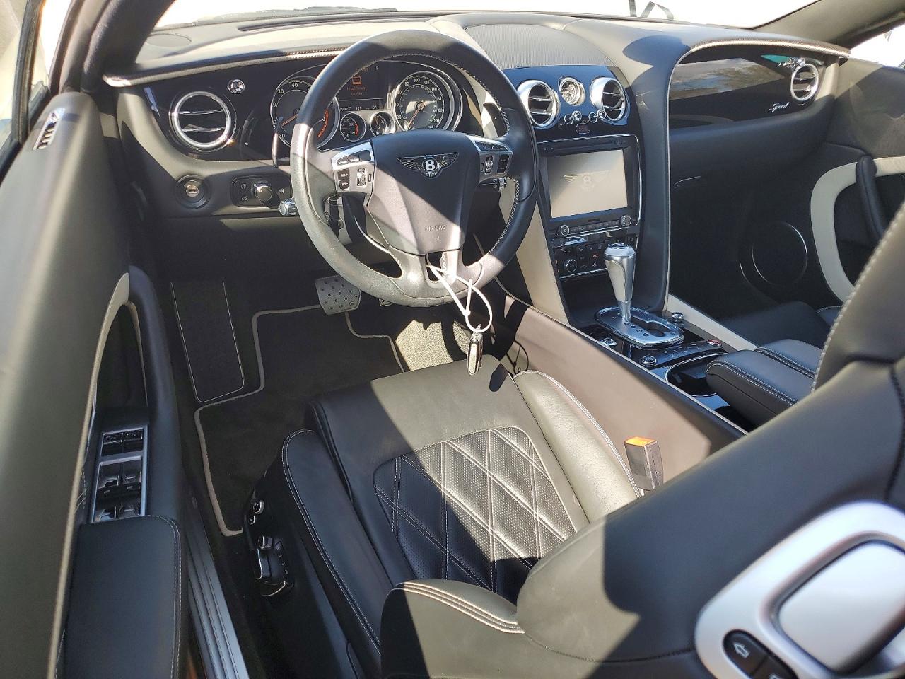 2015 Bentley Continental Gt White vin: SCBFJ7ZA1FC044479