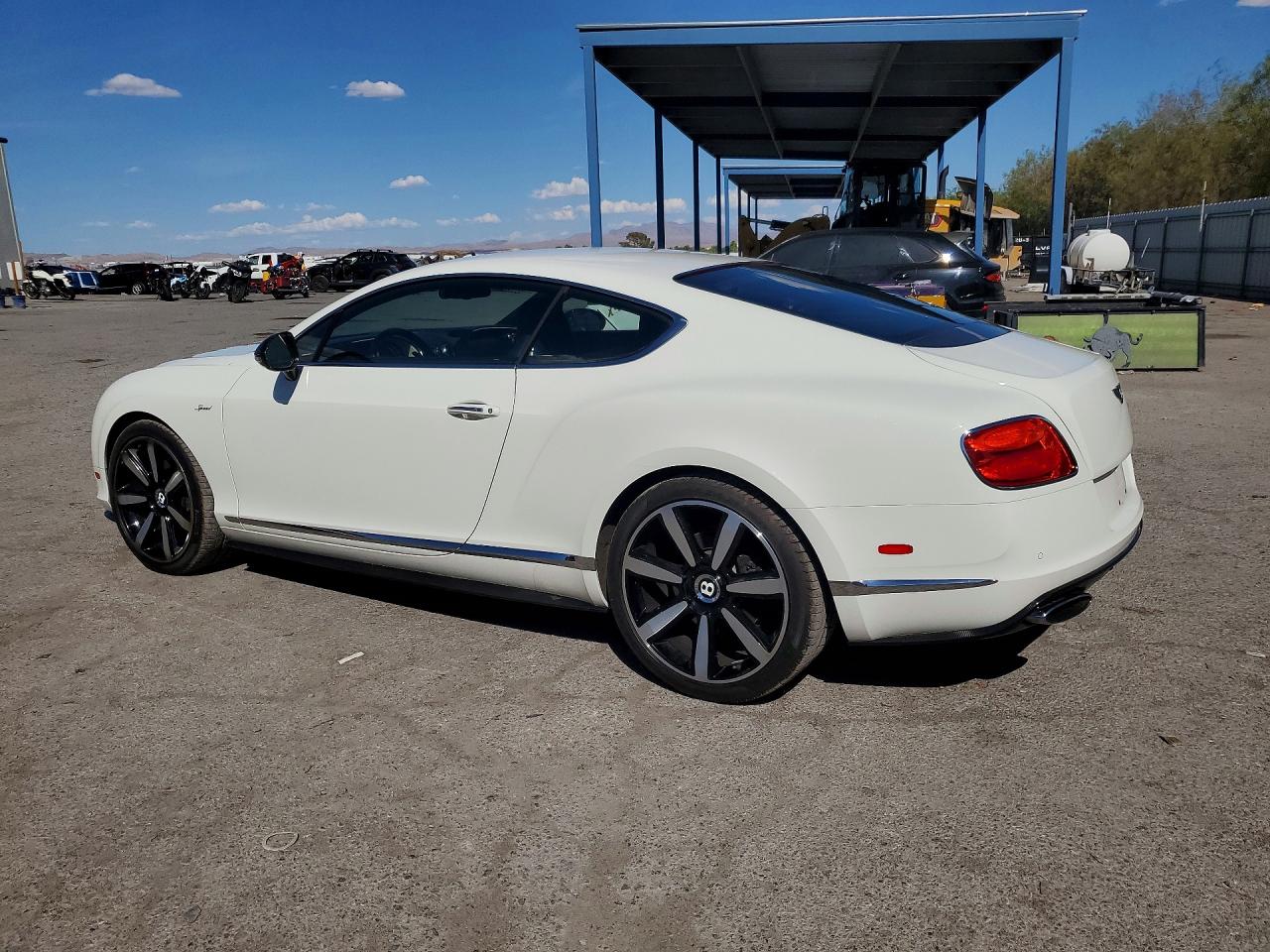 2015 Bentley Continental Gt White vin: SCBFJ7ZA1FC044479