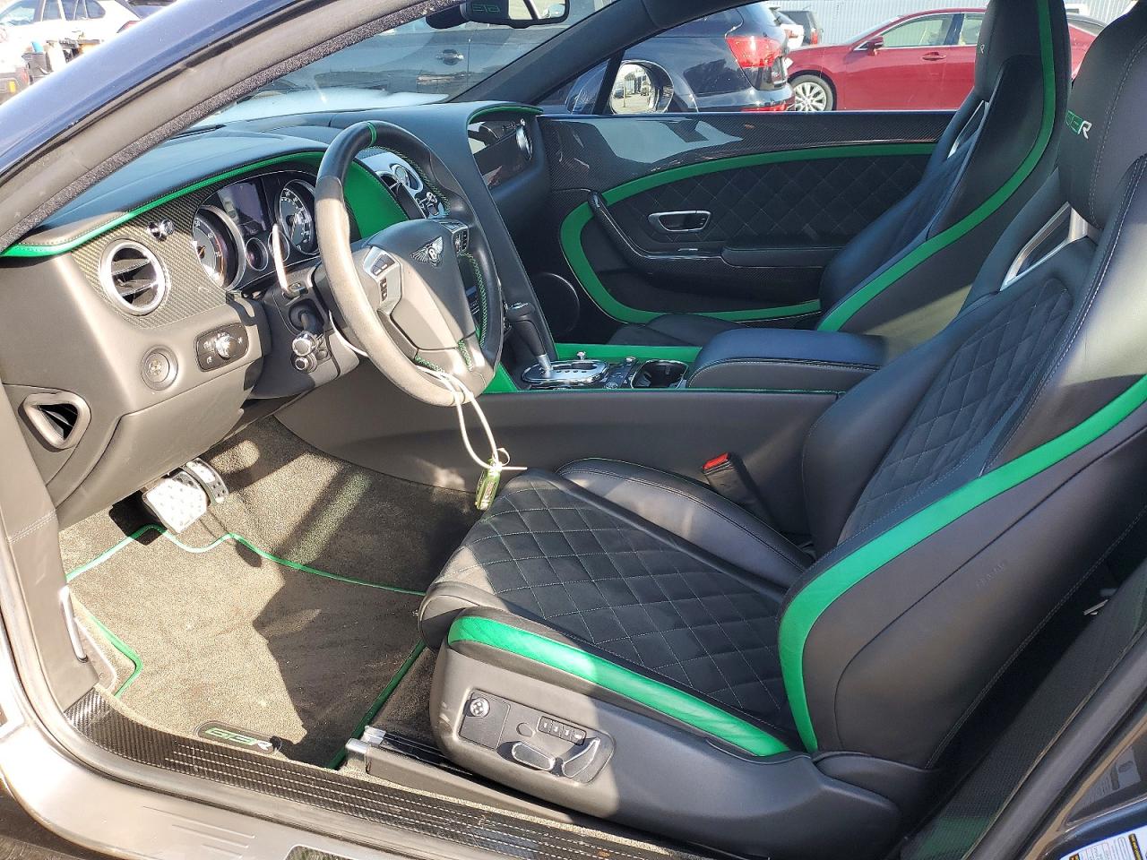 2015 Bentley Continental Gt3 R Gray vin: SCBFS8ZA2FC049662