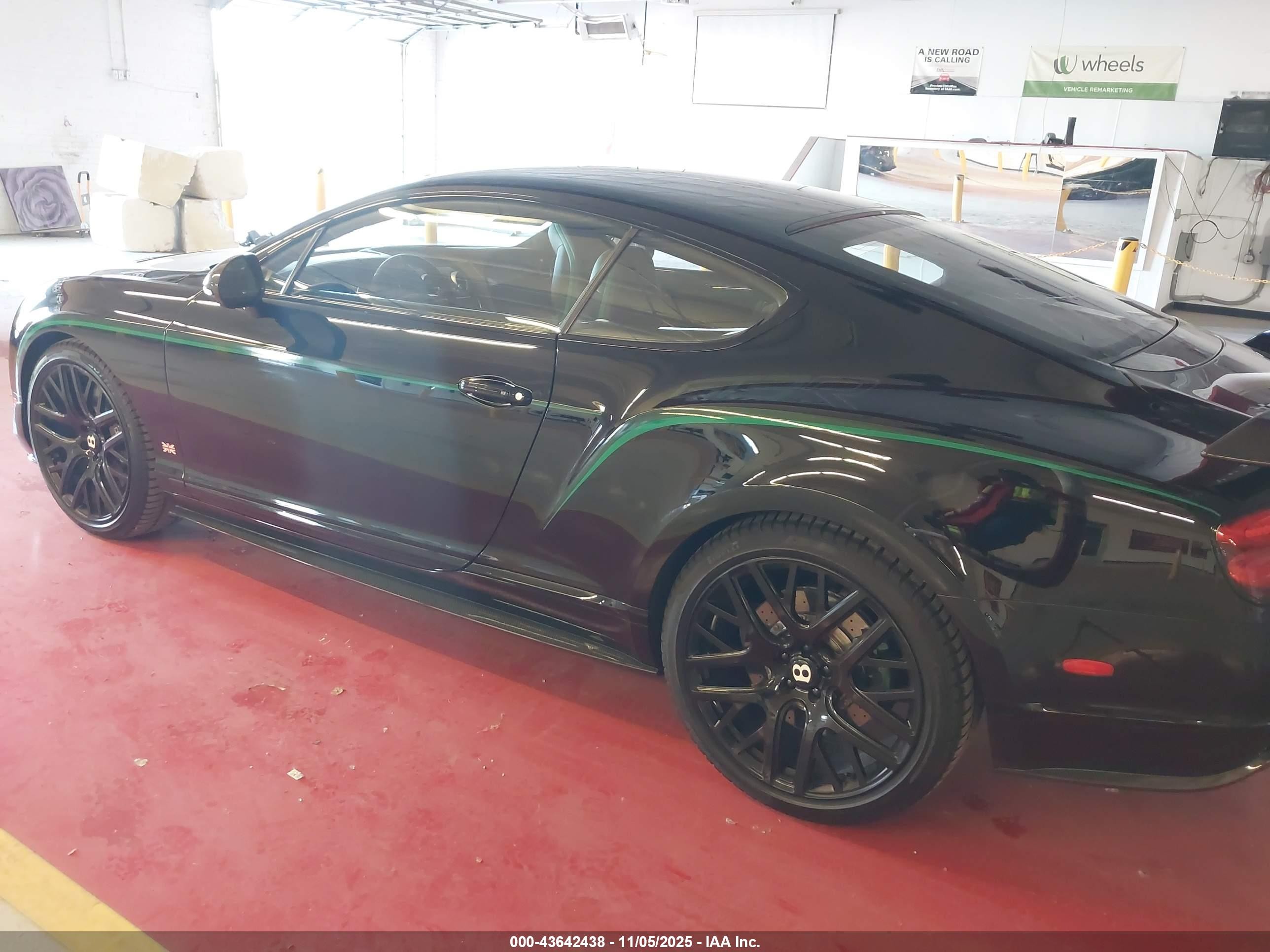 2015 Bentley Continental Gt   Black vin: SCBFS8ZA9FC048427