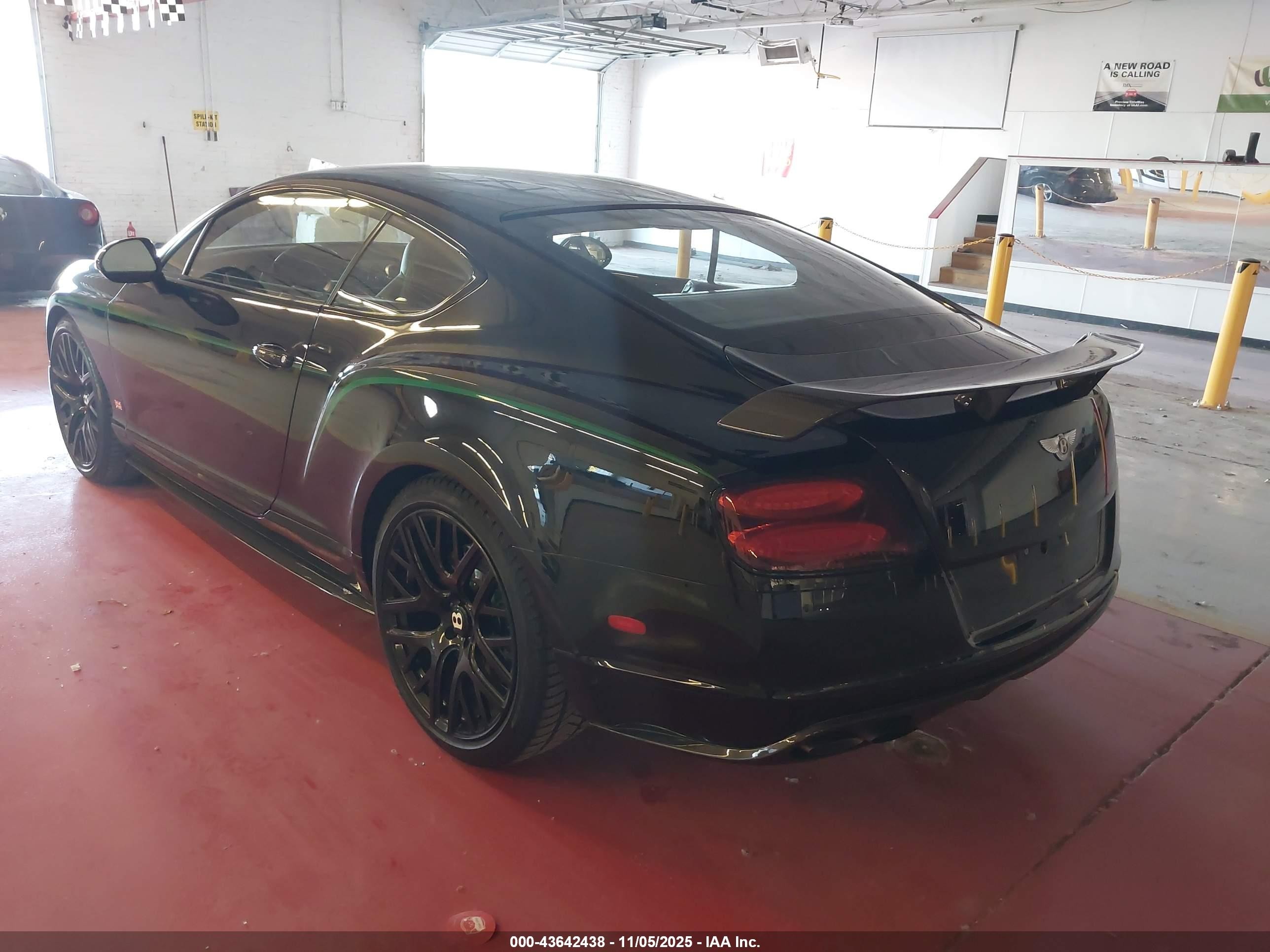 2015 Bentley Continental Gt   Black vin: SCBFS8ZA9FC048427