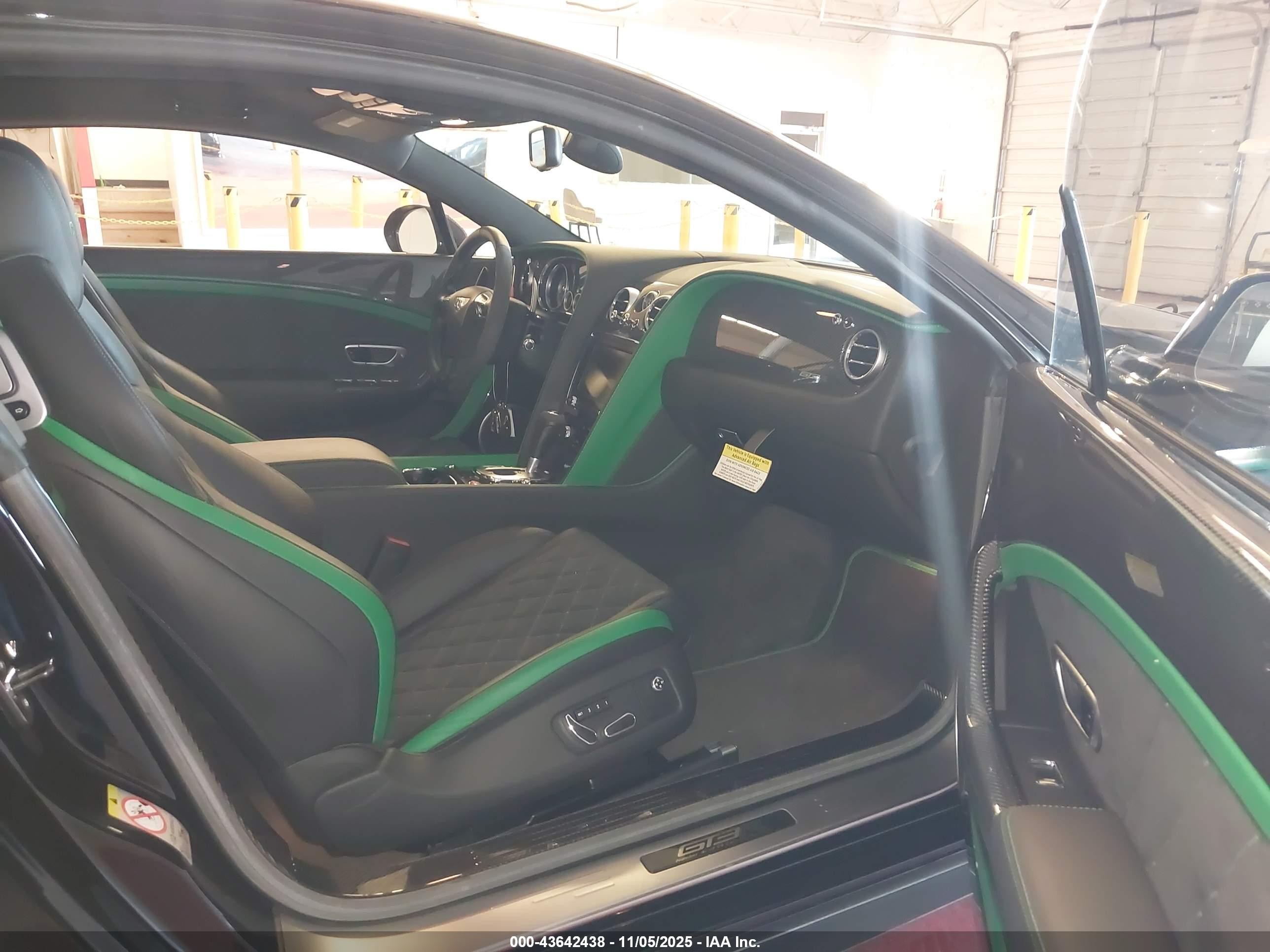 2015 Bentley Continental Gt   Black vin: SCBFS8ZA9FC048427