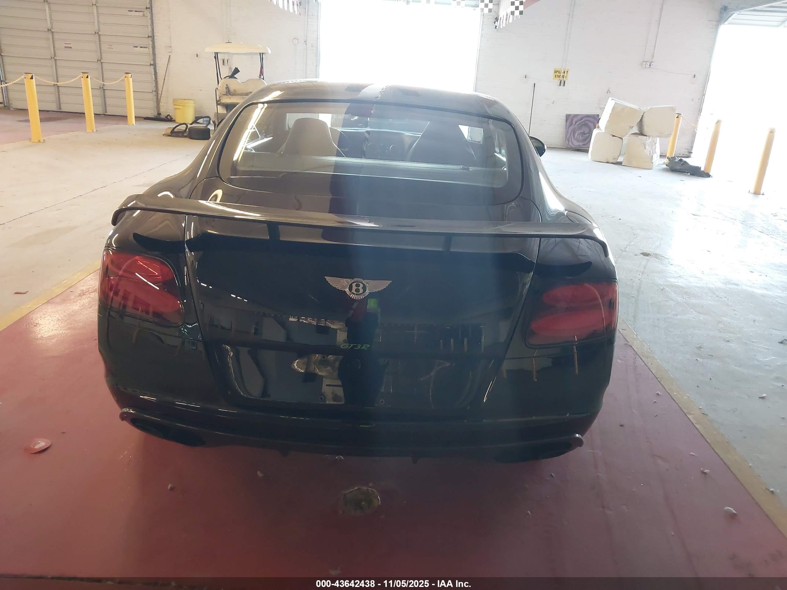 2015 Bentley Continental Gt   Black vin: SCBFS8ZA9FC048427