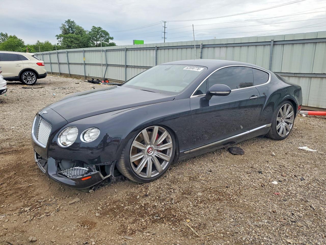 2013 Bentley Continental Gt V8 Black vin: SCBFT7ZA6DC082040