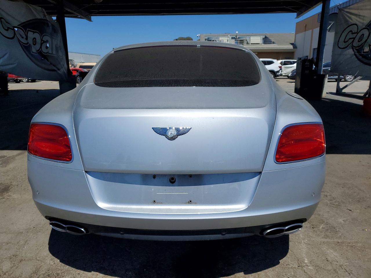 2013 Bentley Continental Gt V8 Серебряный vin: SCBFT7ZA9DC085367
