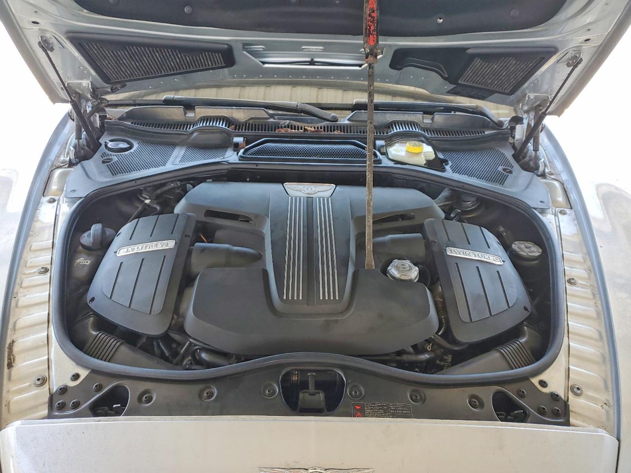 2013 Bentley Continental Gt V8 Серебряный vin: SCBFT7ZA9DC085367