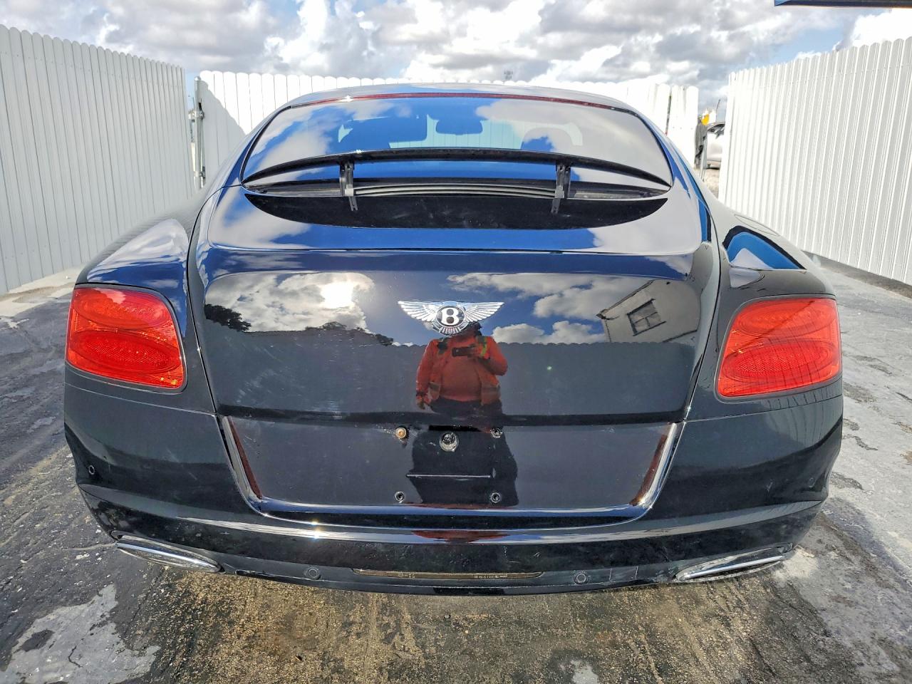 2015 Bentley Continental Gt Black vin: SCBFU7ZA0FC047428