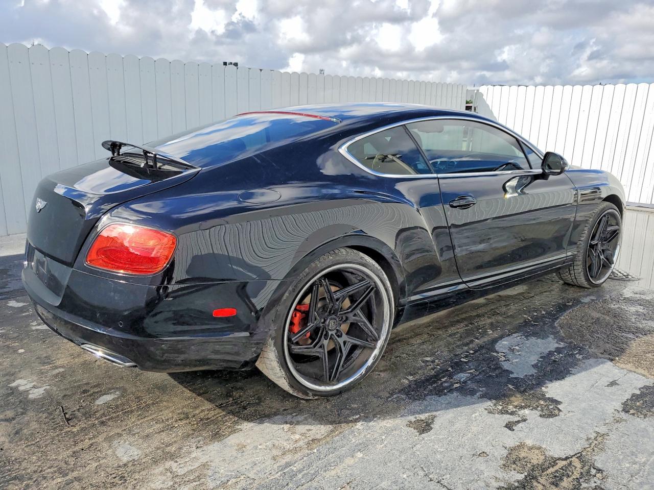 2015 Bentley Continental Gt Black vin: SCBFU7ZA0FC047428