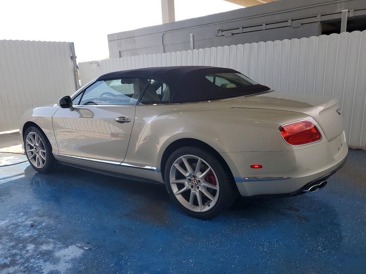 2015 Bentley Continental Gt V8 S Beige vin: SCBGH3ZA0FC044725