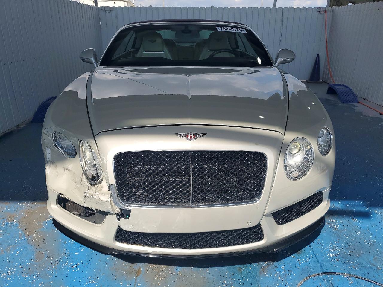 2015 Bentley Continental Gt V8 S Beige vin: SCBGH3ZA0FC044725