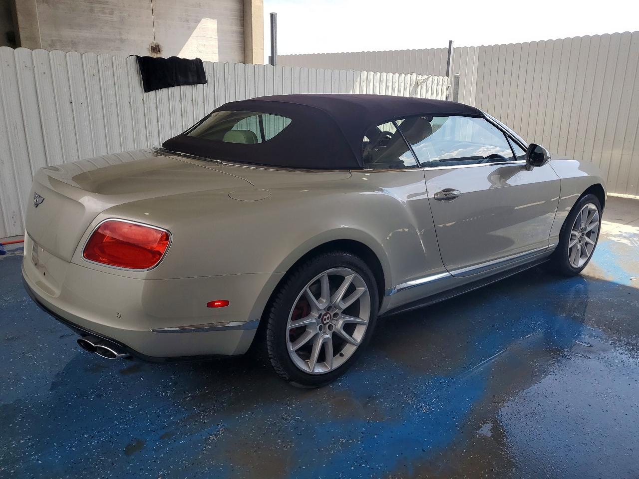 2015 Bentley Continental Gt V8 S Beige vin: SCBGH3ZA0FC044725