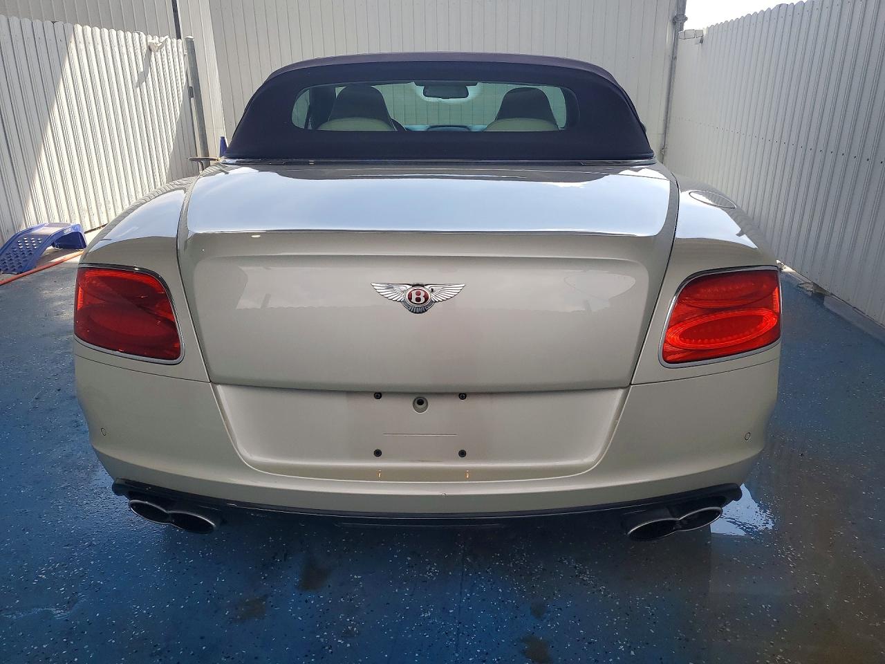 2015 Bentley Continental Gt V8 S Beige vin: SCBGH3ZA0FC044725