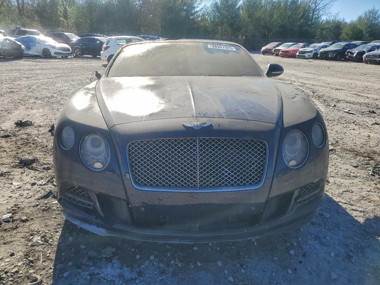2015 Bentley Continental Gtc Blue vin: SCBGJ3ZA0FC044020