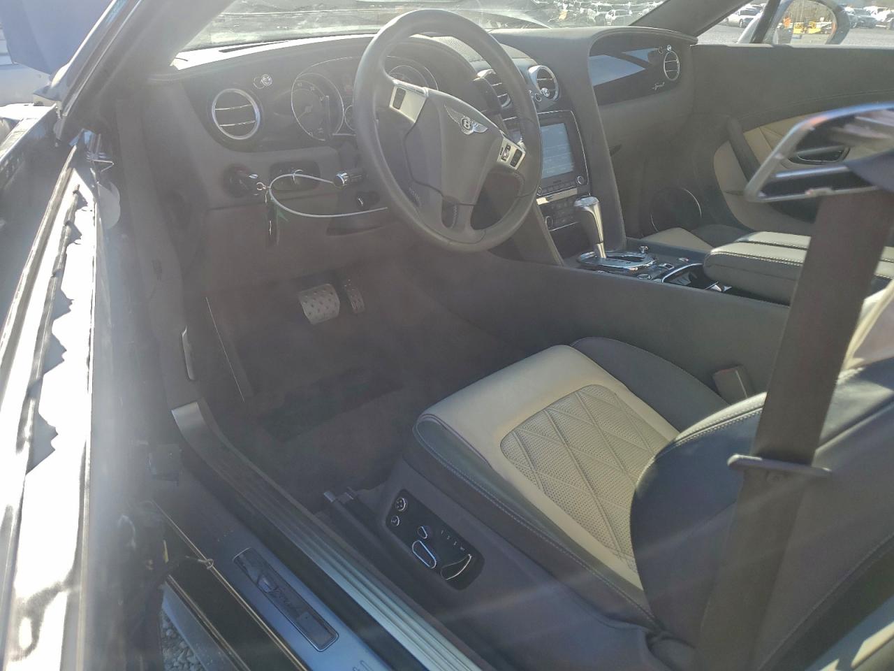 2015 Bentley Continental Gtc Gray vin: SCBGJ3ZA2FC044388