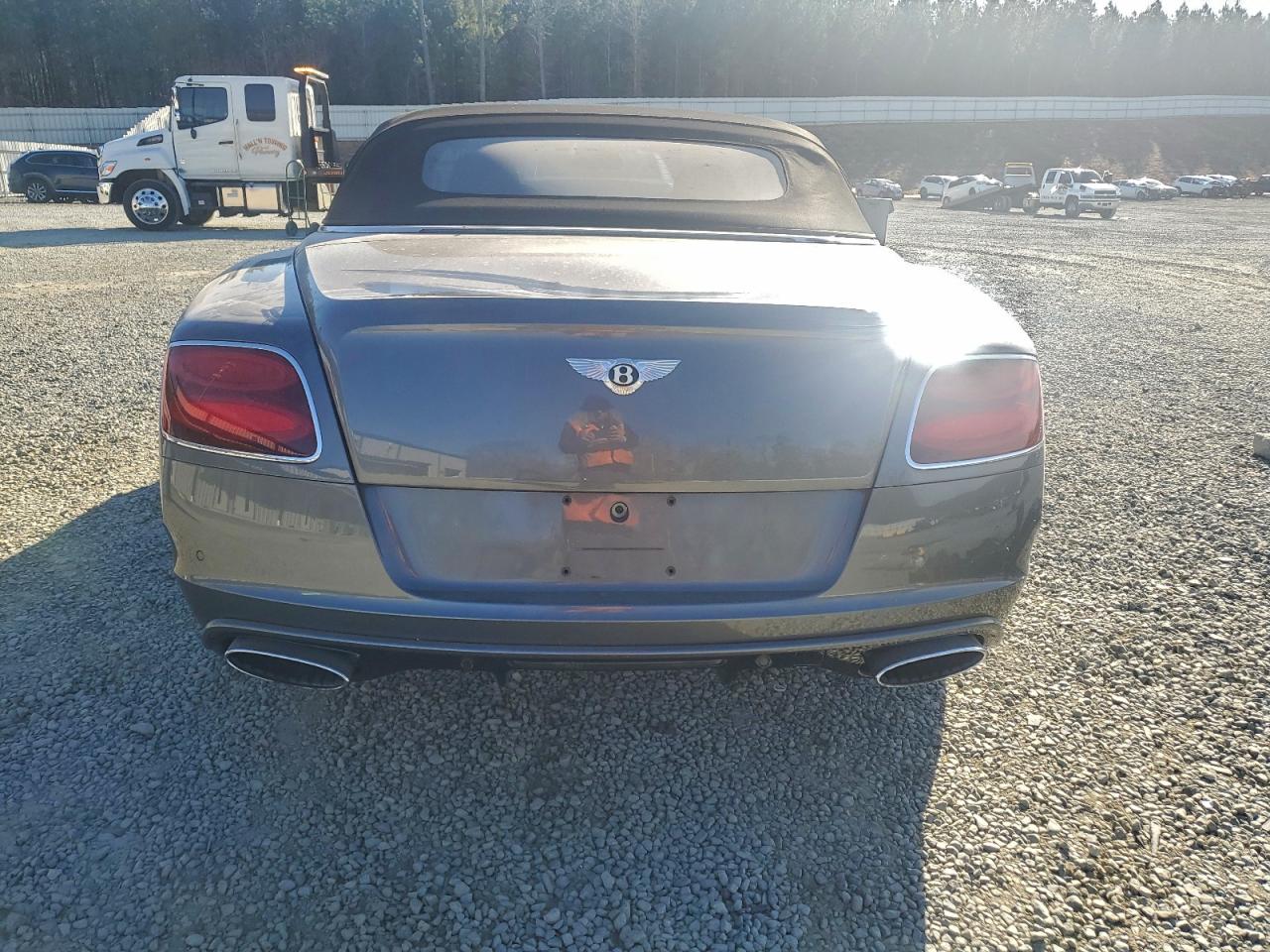 2015 Bentley Continental Gtc Gray vin: SCBGJ3ZA2FC044388