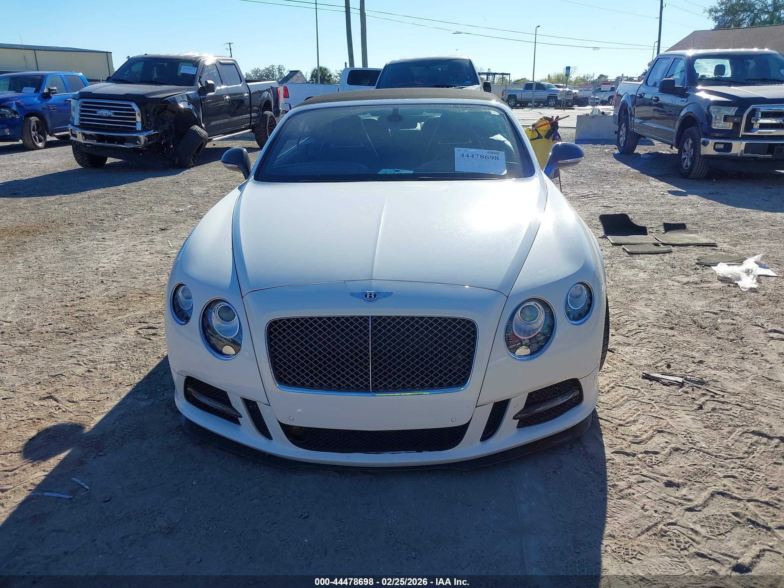 2015 Bentley Continental Gt Speed White vin: SCBGJ3ZA5FC044398