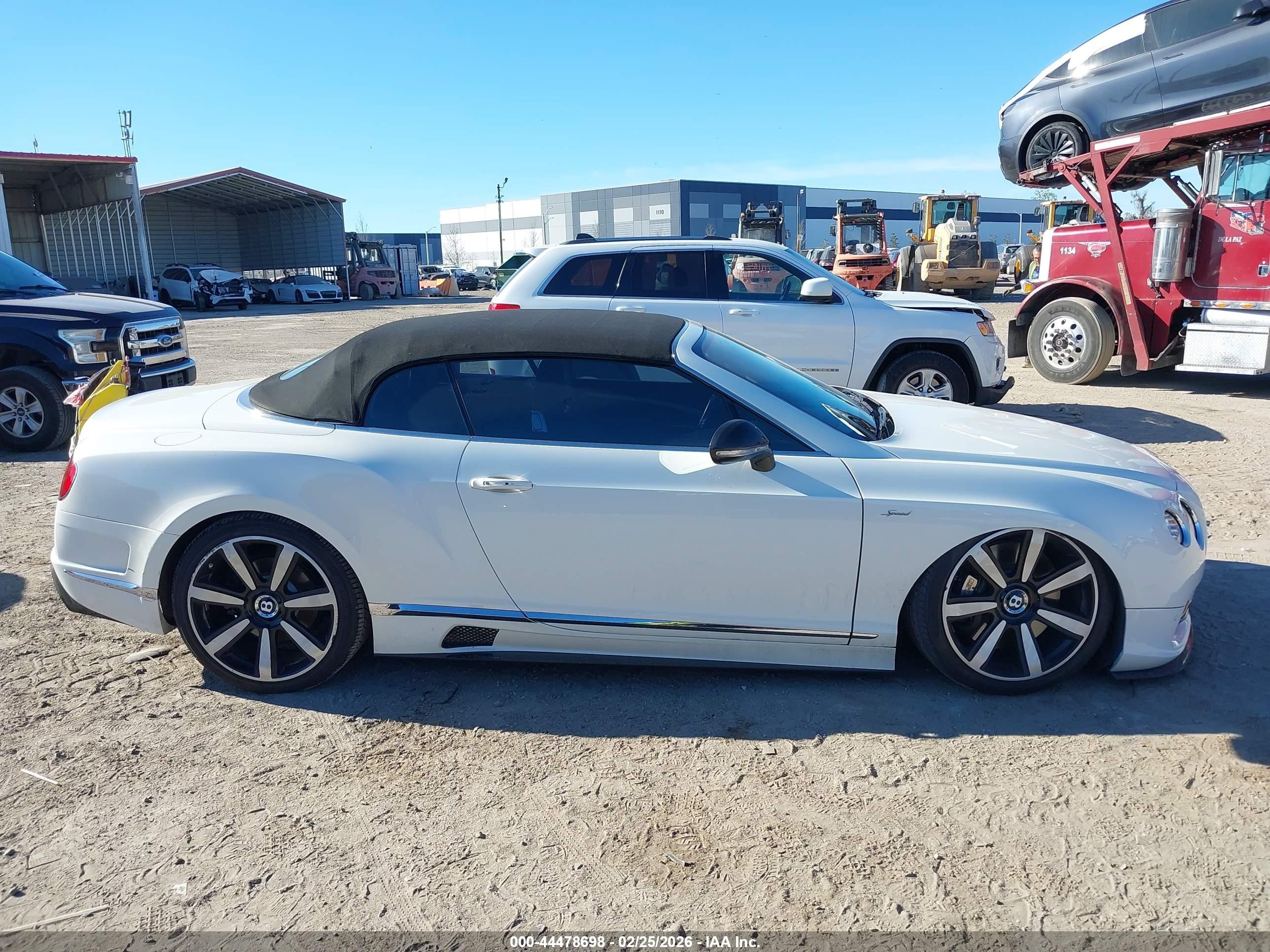 2015 Bentley Continental Gt Speed White vin: SCBGJ3ZA5FC044398
