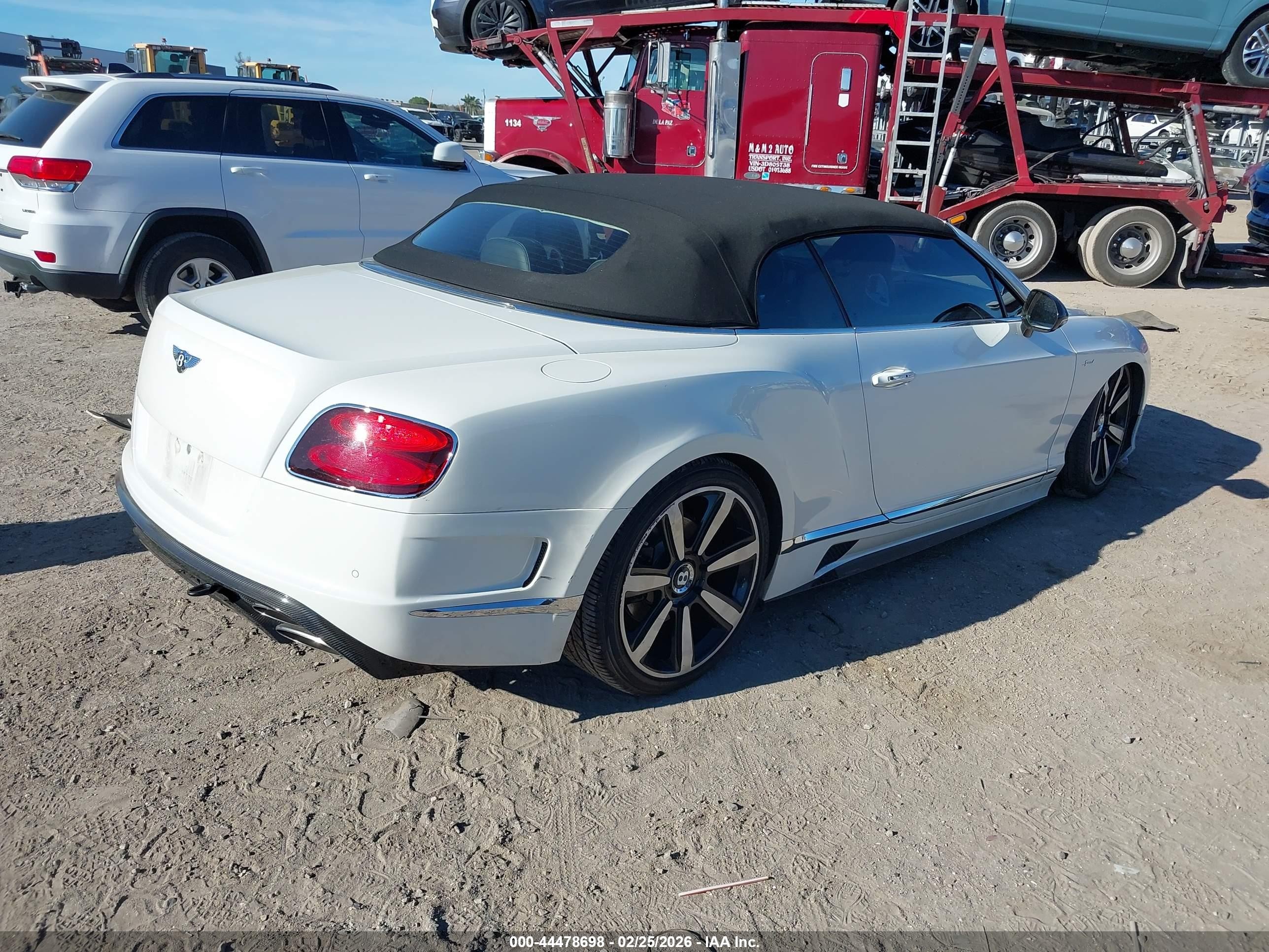 2015 Bentley Continental Gt Speed White vin: SCBGJ3ZA5FC044398
