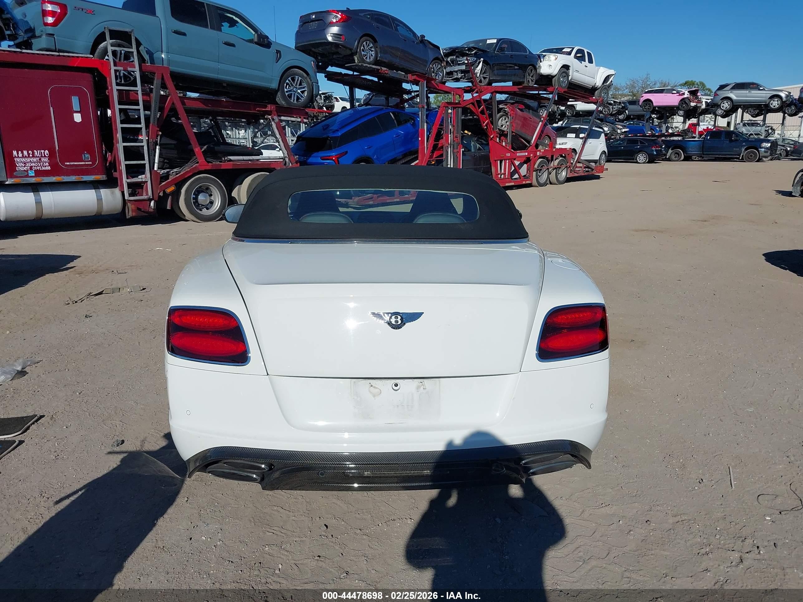 2015 Bentley Continental Gt Speed White vin: SCBGJ3ZA5FC044398