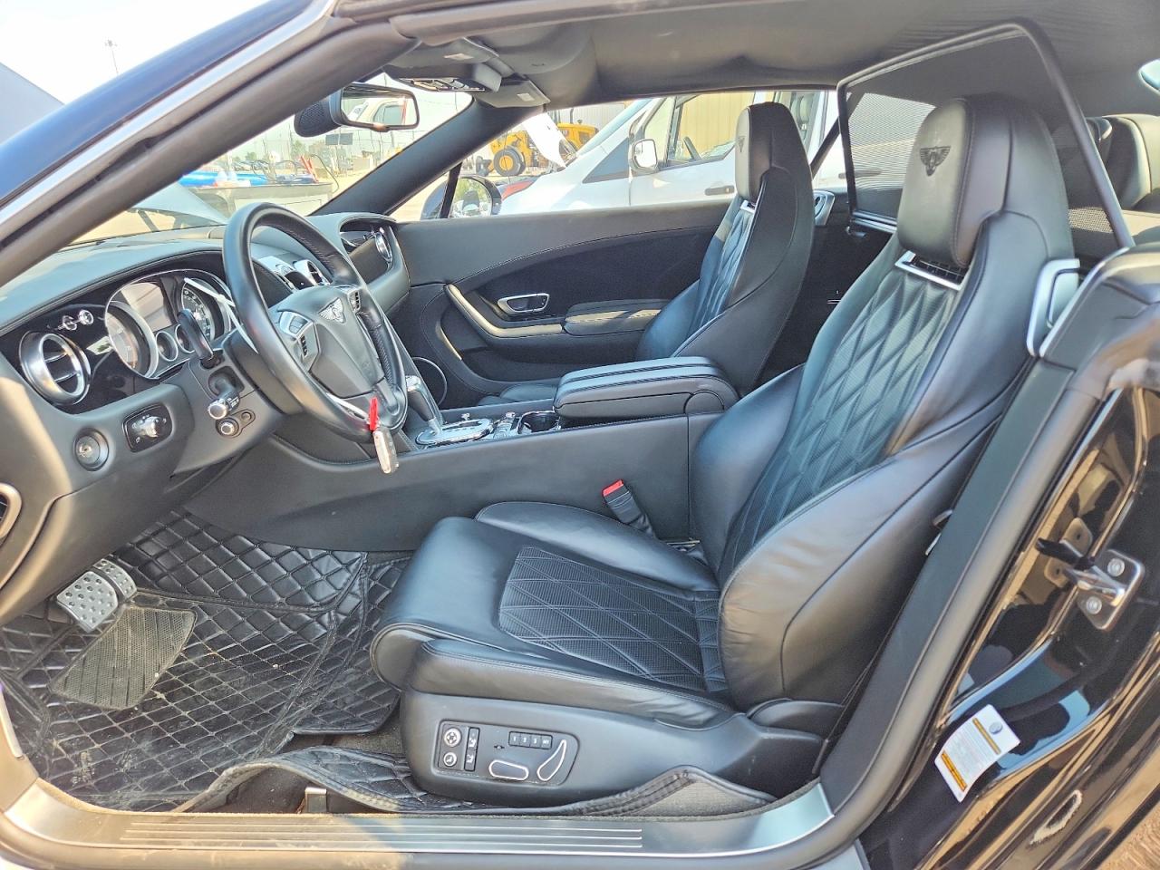 2013 Bentley Continental Gtc Black vin: SCBGR3ZA6DC079120