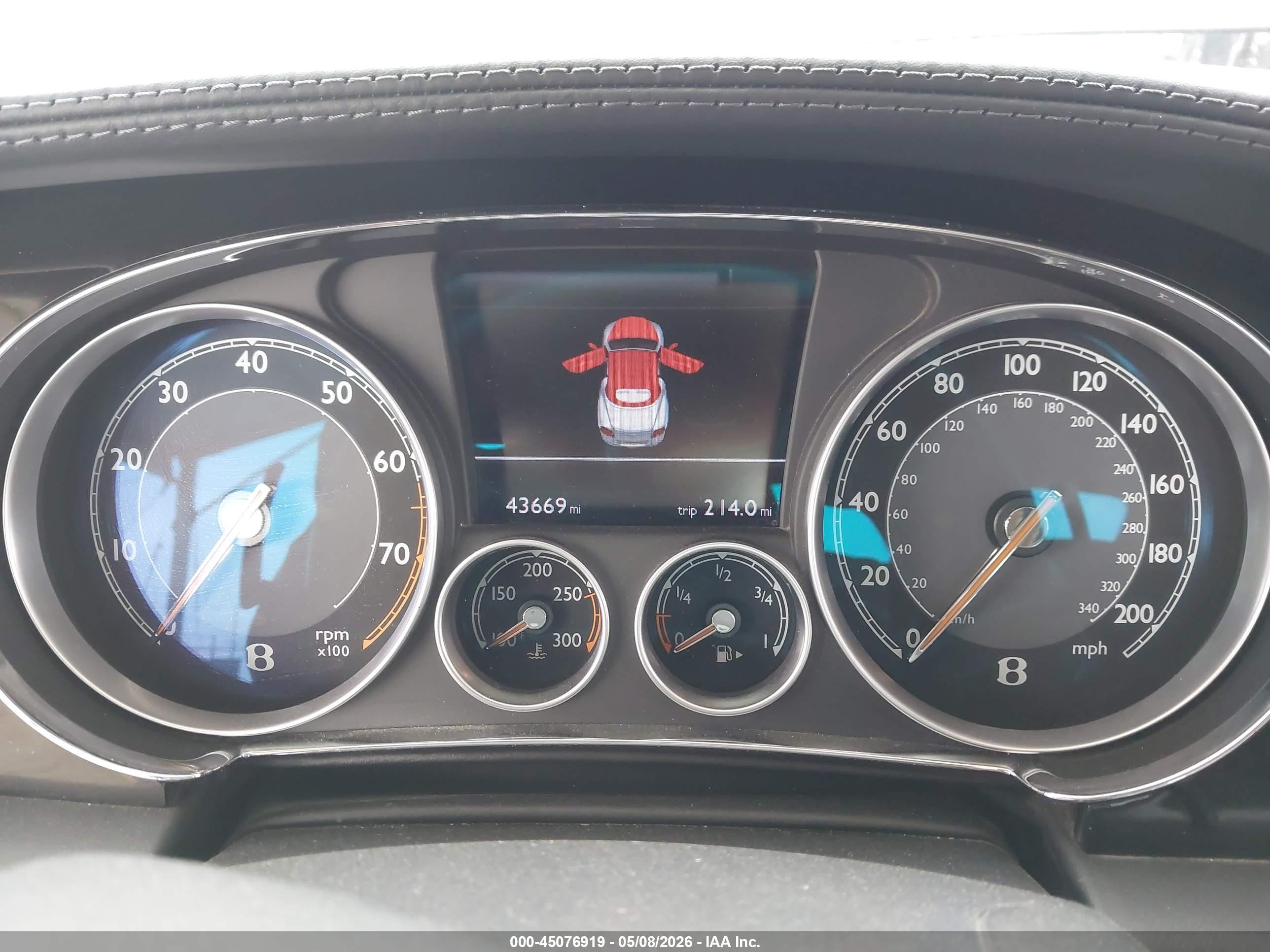 2013 Bentley Continental Gtc   Черный vin: SCBGR3ZAXDC080271