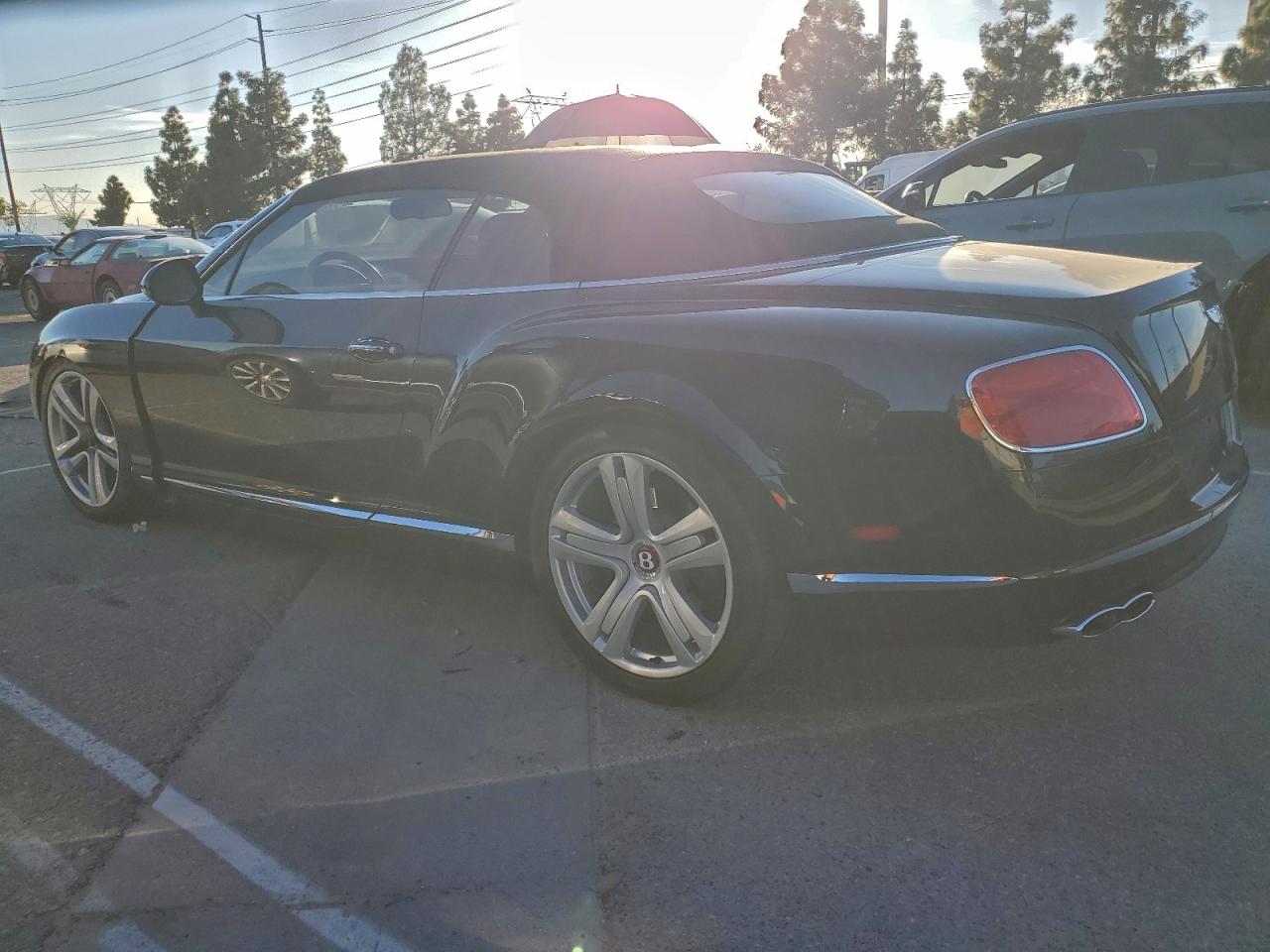 2013 Bentley Continental Gtc V8 Black vin: SCBGT3ZA1DC083108